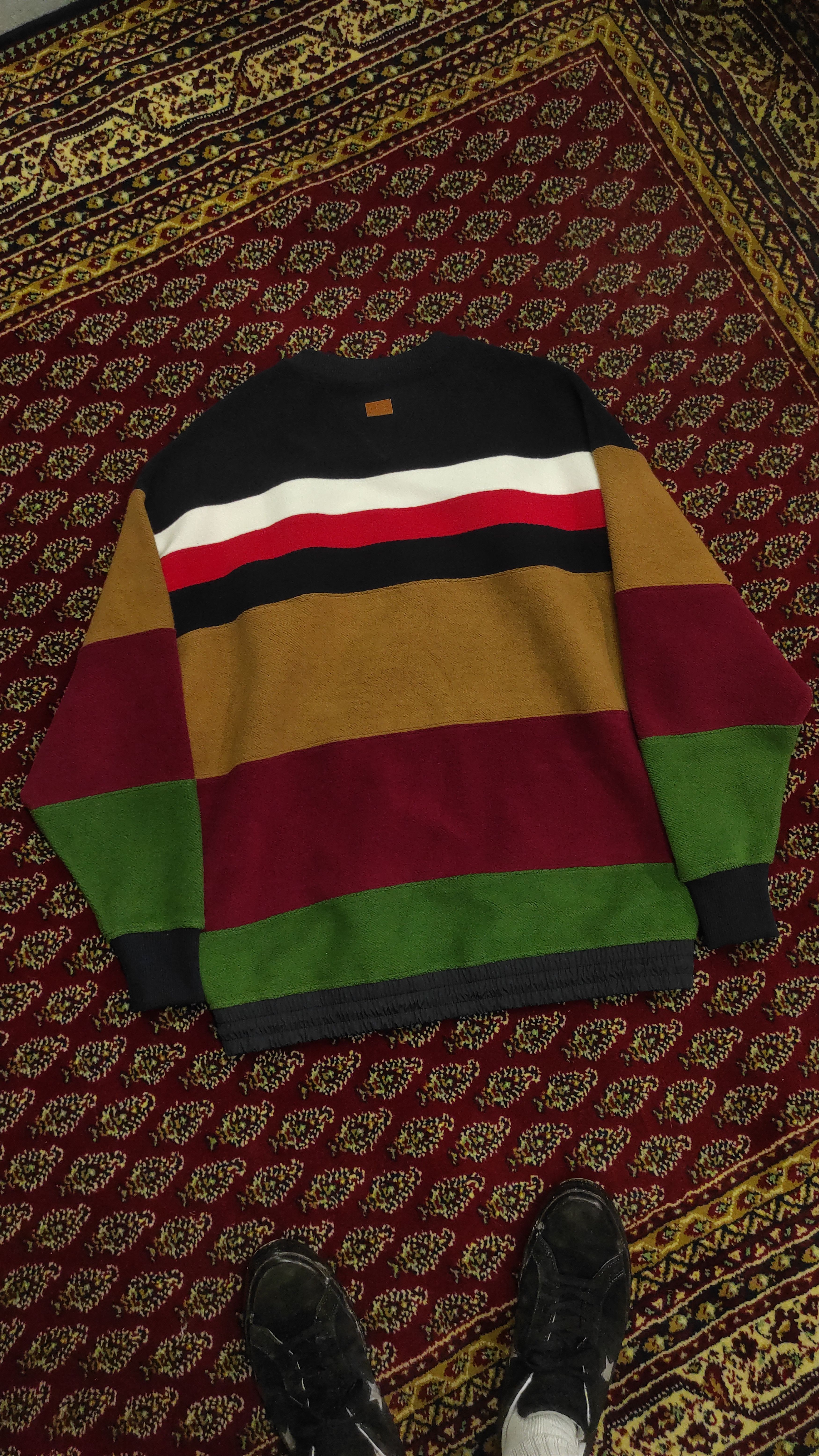 Pendleton × Tommy Hilfiger Tommy x Pendleton New York Stripe Oversized Sweatshirt Size US L / EU 52-54 / 3 - 2 Thumbnail