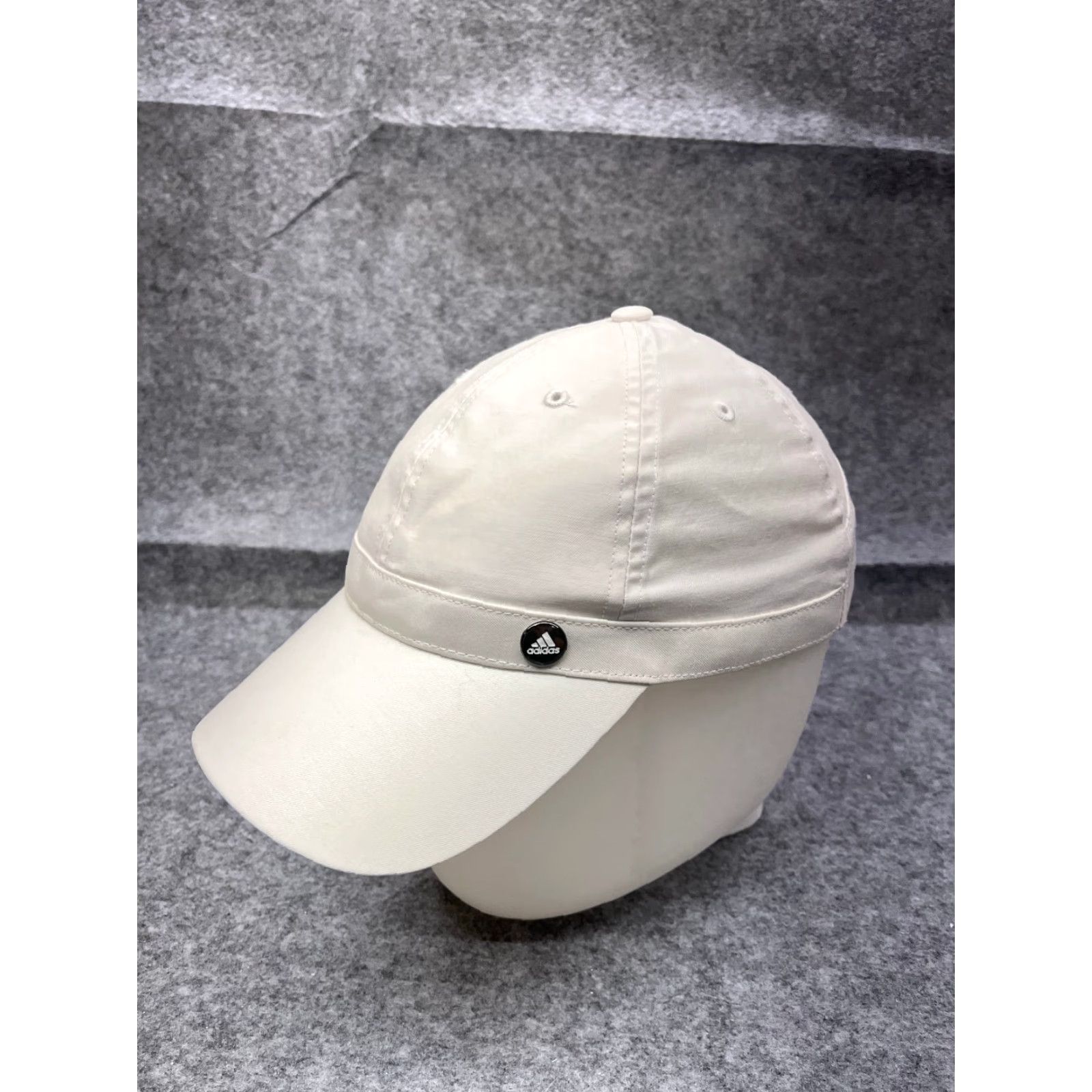 Adidas Adidas Hat Cap Strap Back Womens One Size White Cotton Twill Polyester Blend Logo Adjustable Lightweight Baseball Cap Womens Size ONE SIZE - 4 Thumbnail