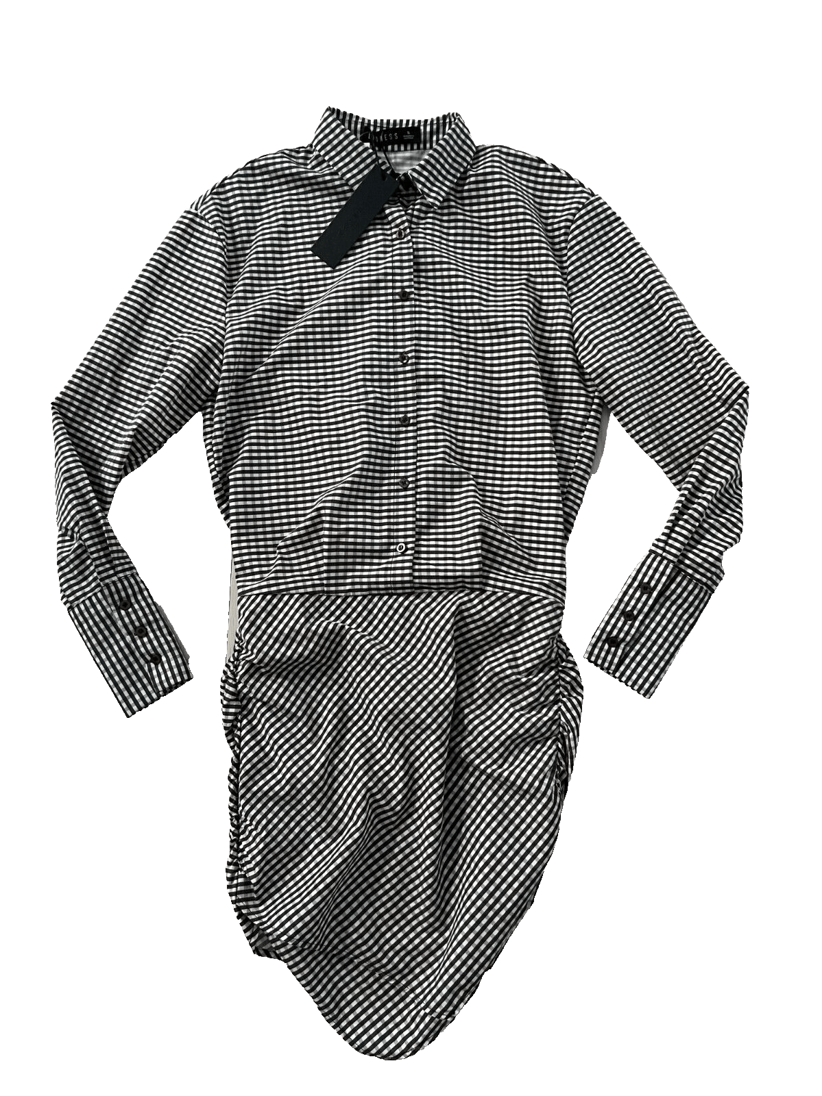 Lioness Lioness Moss 90's Dress Check Black / White ( S ) Size S / US 4 / IT 40 - 2 Thumbnail