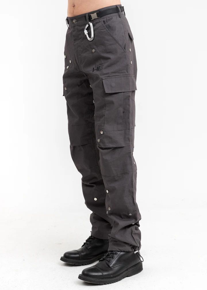 Heliot Emil o1mle0125 Morphed Cargo Pant in Grey Size US 34 / EU 50 - 2 Thumbnail