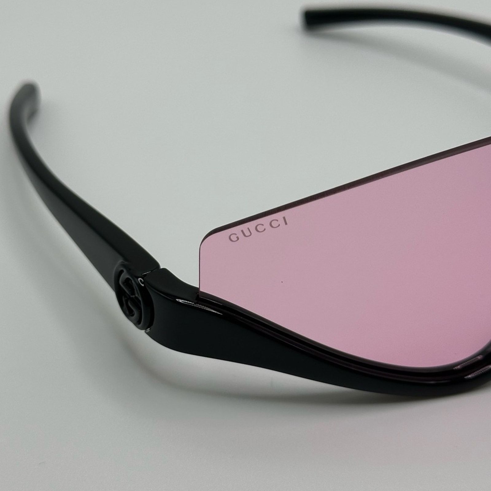 Gucci BRAND NEW GUCCI GG1650S 002 Black Pink Unisex Sunglasses Size ONE SIZE - 3 Thumbnail