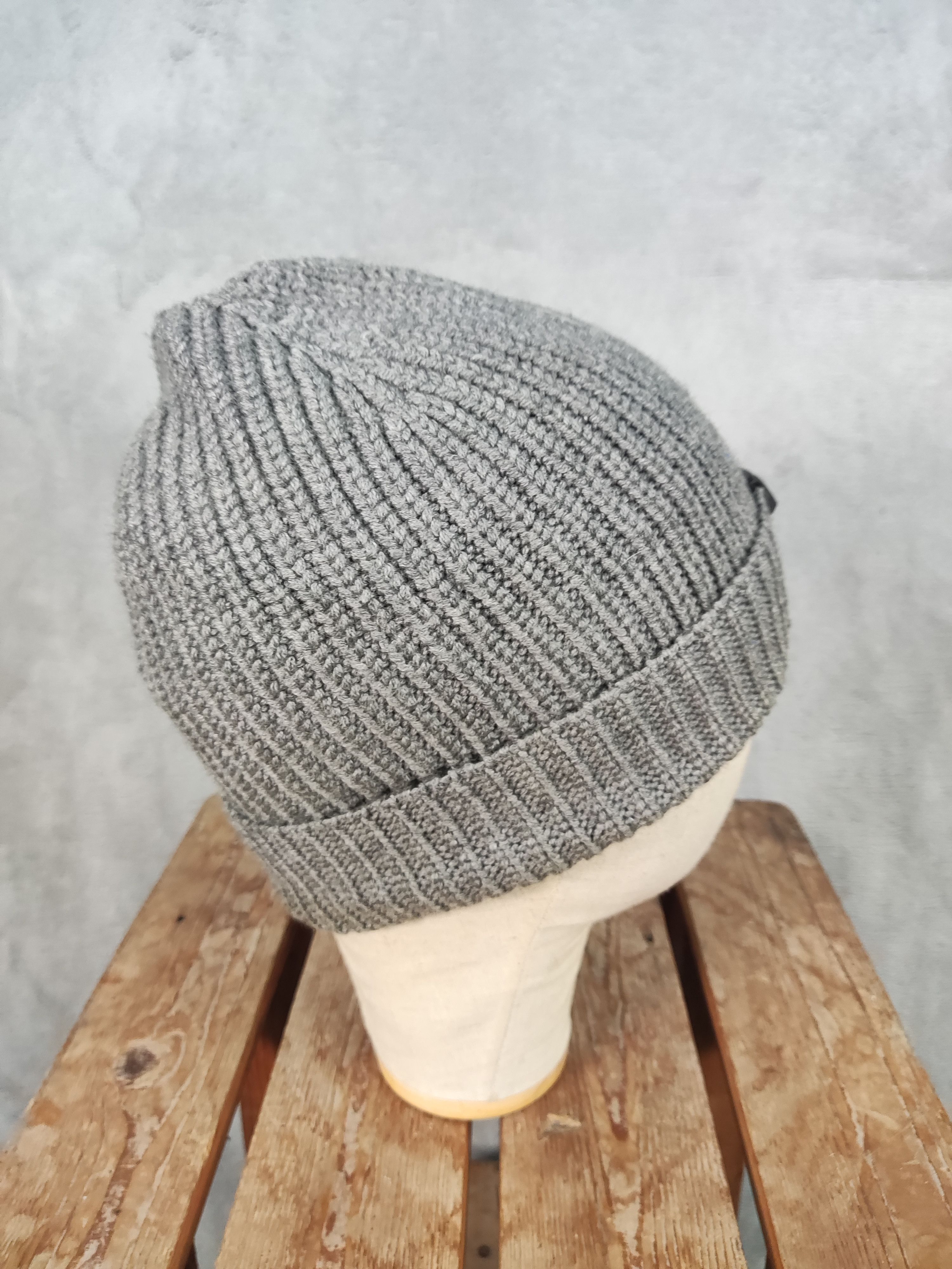 Coach Vintage Coach Plain Gray Wool Beanie Hat Size ONE SIZE - 7 Thumbnail