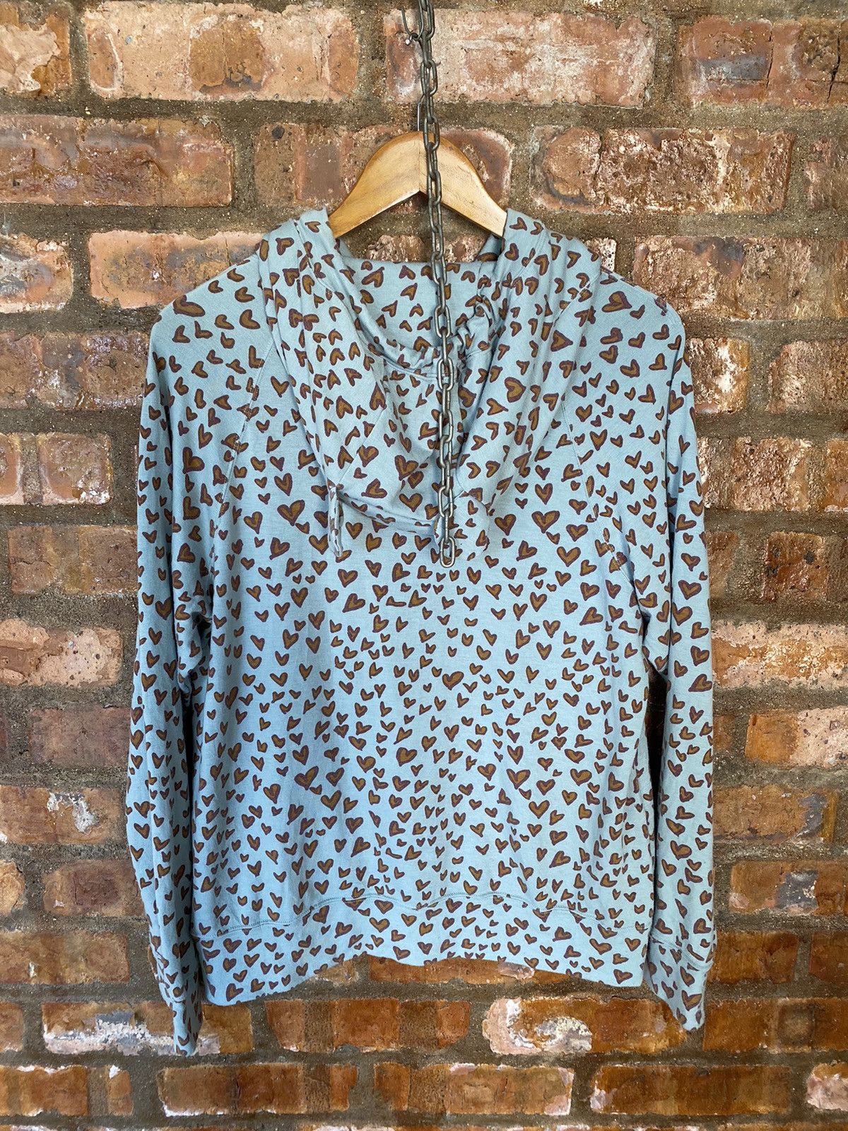 Ne-Net 2000s Cat ears love leopard lights hoodie Size US M / EU 48-50 / 2 - 8 Thumbnail