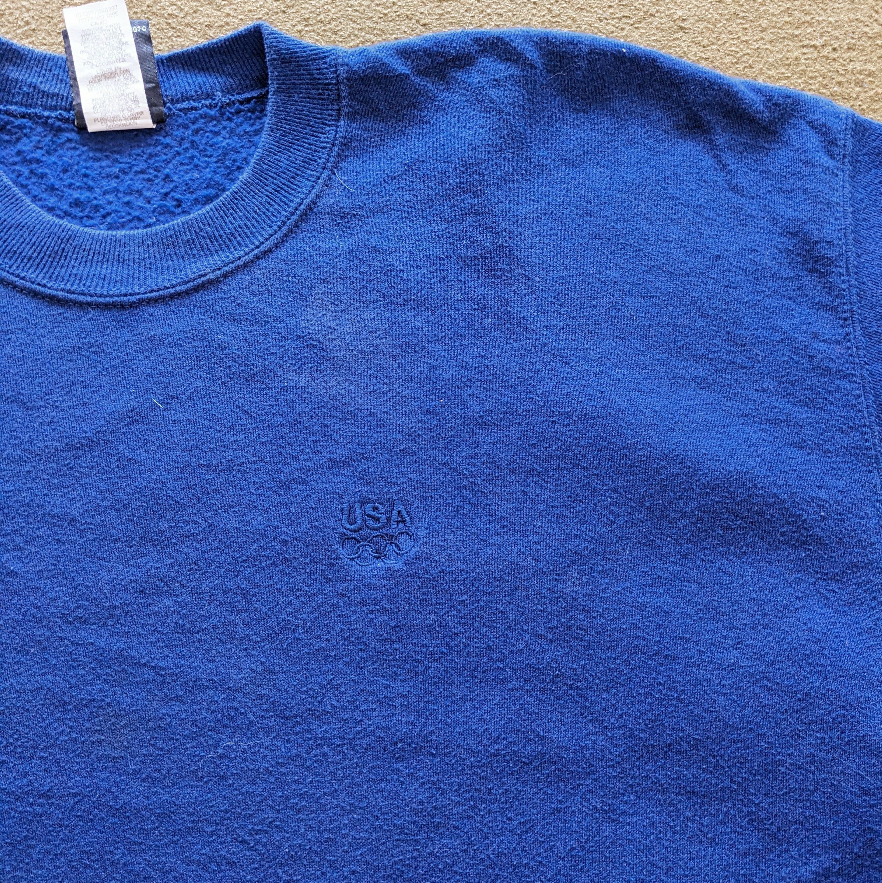 Vintage Vintage USA Crewneck Style Sweatshirt Size US XL / EU 56 / 4 - 2 Thumbnail
