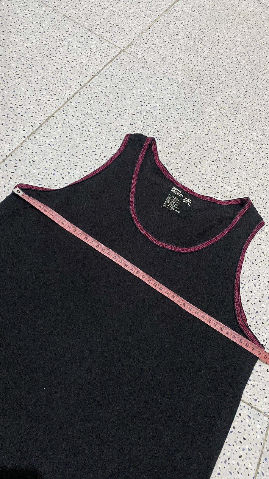 Japanese Brand PPFM Black Pink Tanktop Size M / US 6-8 / IT 42-44 - 11 Thumbnail