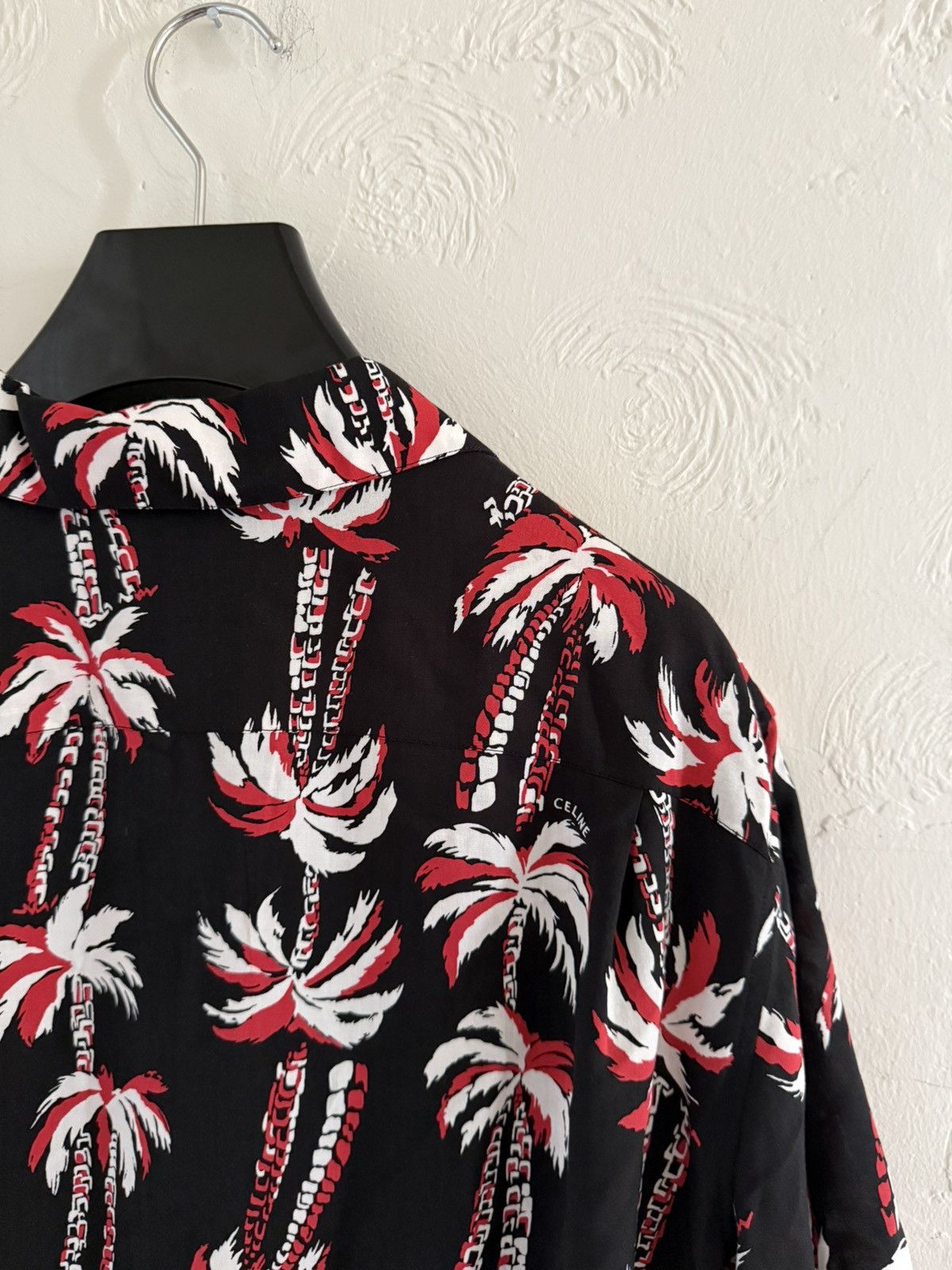 Celine × Hedi Slimane Celine Hawaiian Shirt Size US S / EU 44-46 / 1 - 11 Thumbnail