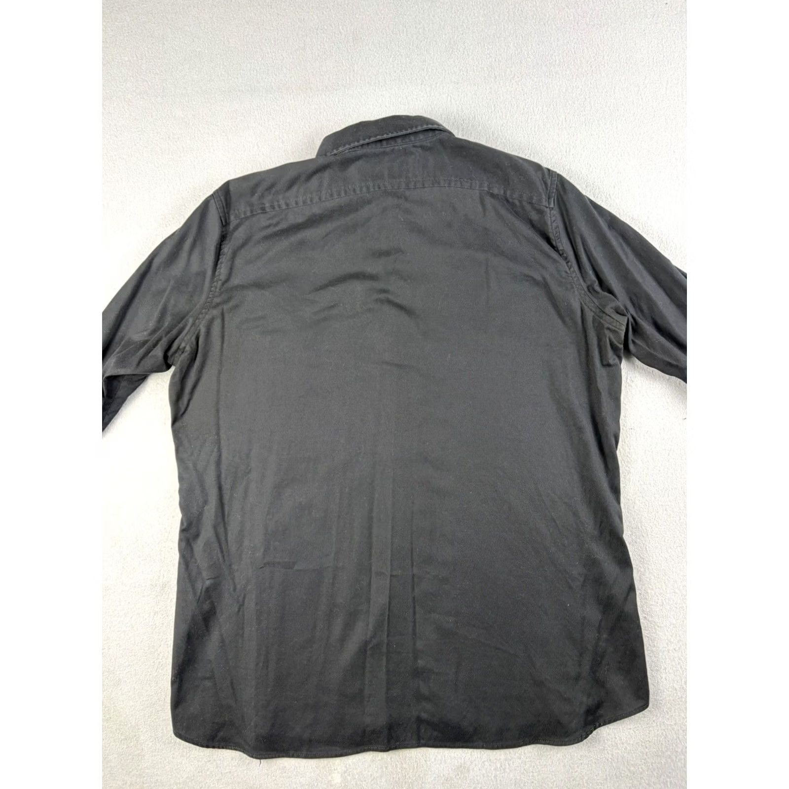 Vintage Kirrin Finch Shirt Men’s Large Black Long Sleeve Button-Up Made In Italy Size US L / EU 52-54 / 3 - 5 Thumbnail