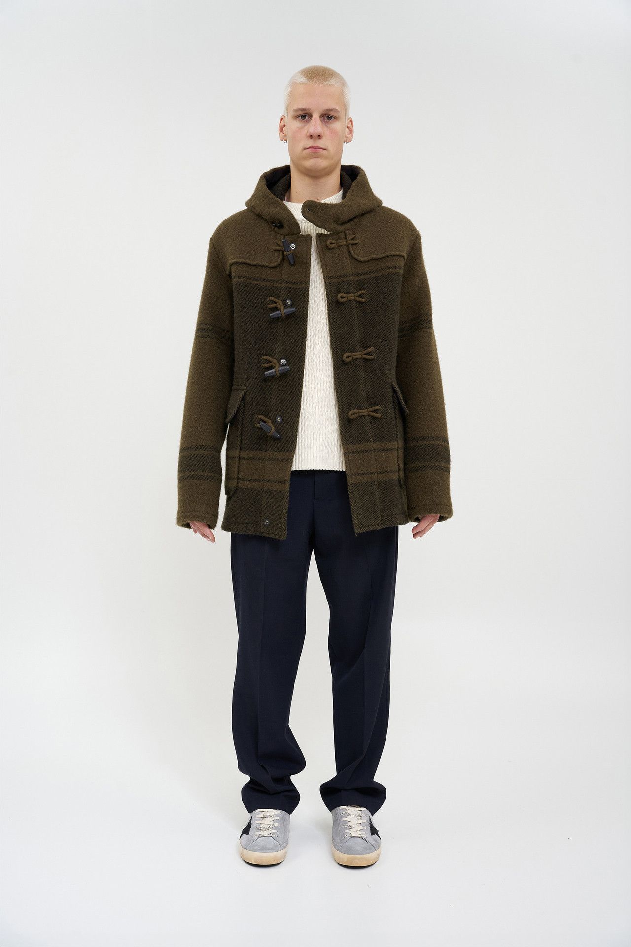 C.P. Company o1y1224 Logo Hooded Coat in Green Size US L / EU 52-54 / 3 - 4 Thumbnail