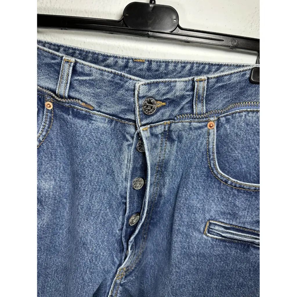 Vetements o1y0924 Denim Pant in Blue Size US 28 / EU 44 - 7 Thumbnail