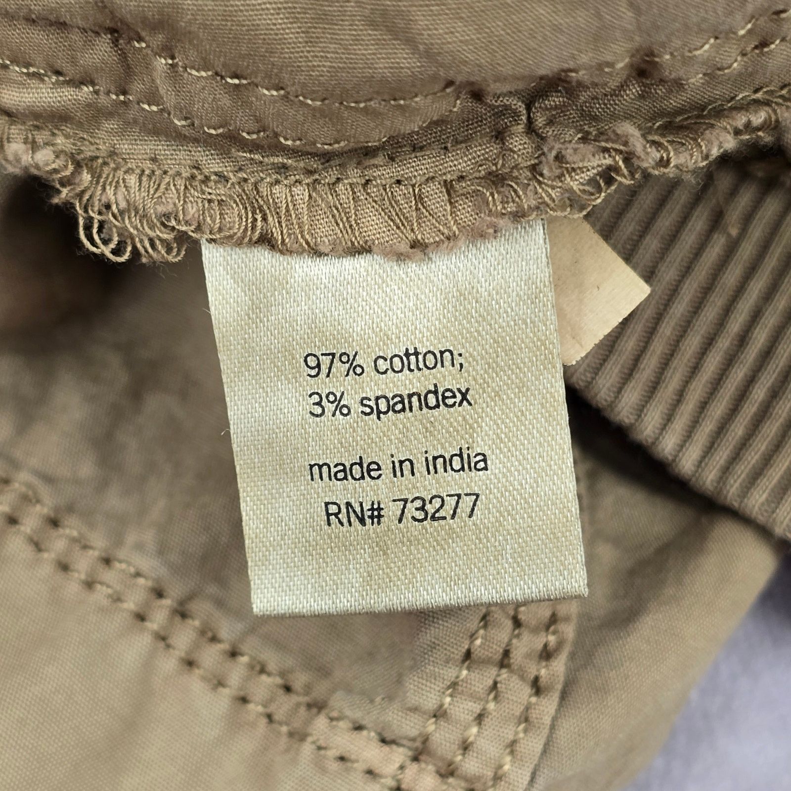 Sonoma Sonoma Tan Cargo Flat Front Bottoms Pants Shorts Cotton 8 Size 30" / US 8 / IT 44 - 8 Thumbnail