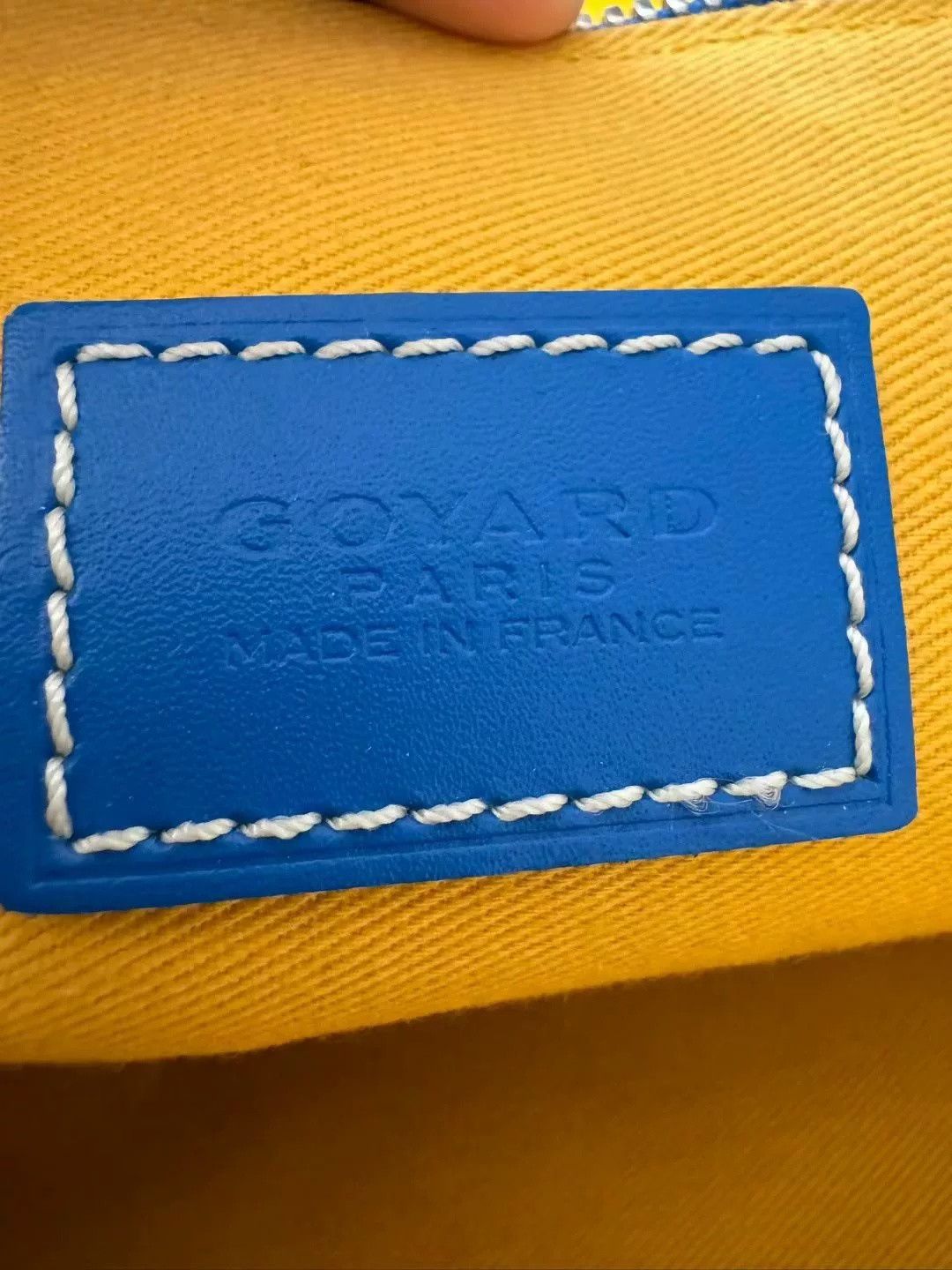 Goyard Goyard Electric Blue Monogram Oversized Clutch Size ONE SIZE - 4 Thumbnail