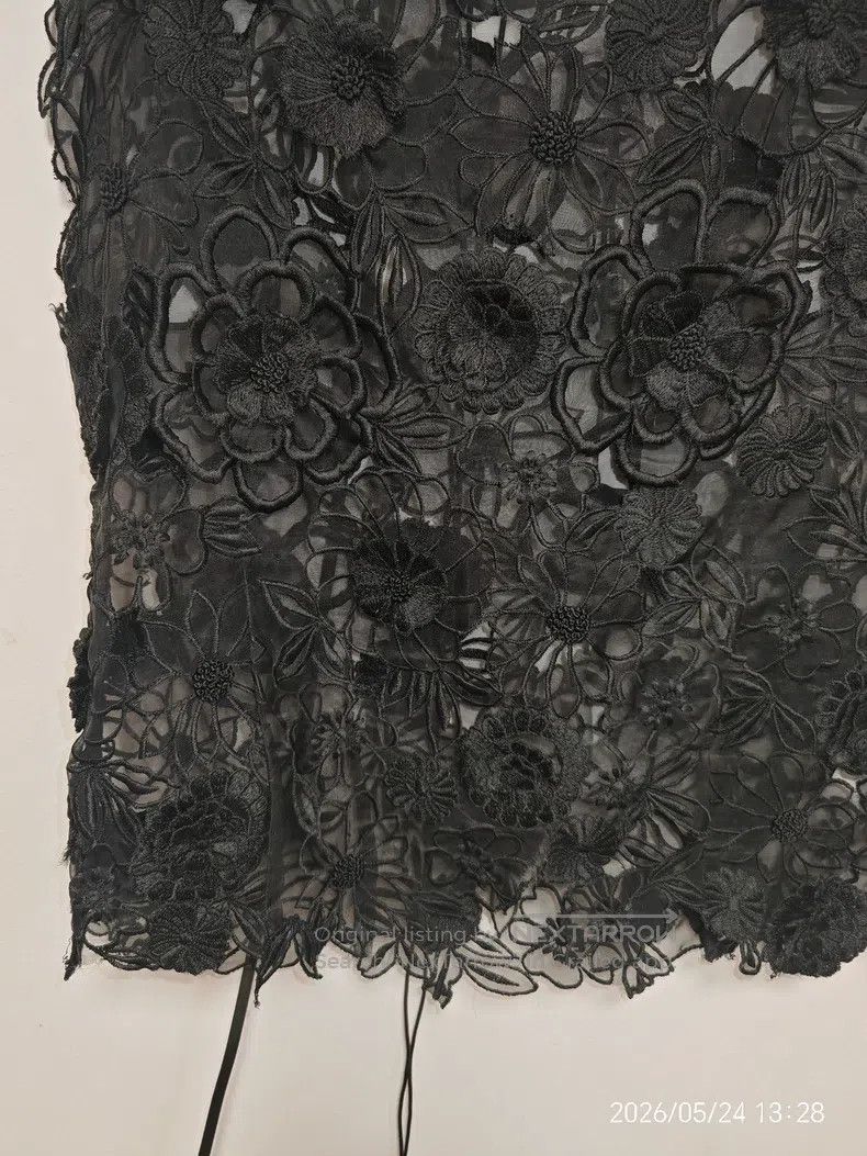 Dries Van Noten Dries Van Noten size:38 Heavy Embroidered Silk Floral Top Size M / US 6-8 / IT 42-44 - 6 Thumbnail