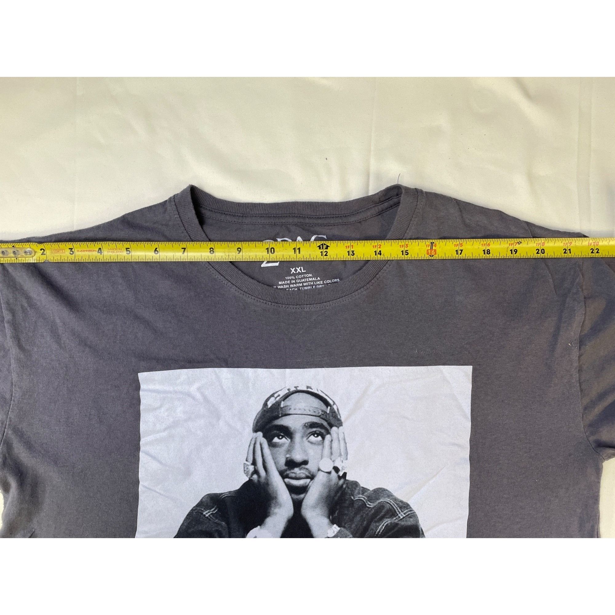 Other 2 PAC Gray & White Men's Short Sleeve T-Shirt Size XXL SKU 5 Size US XXL / EU 58 / 5 - 6 Thumbnail