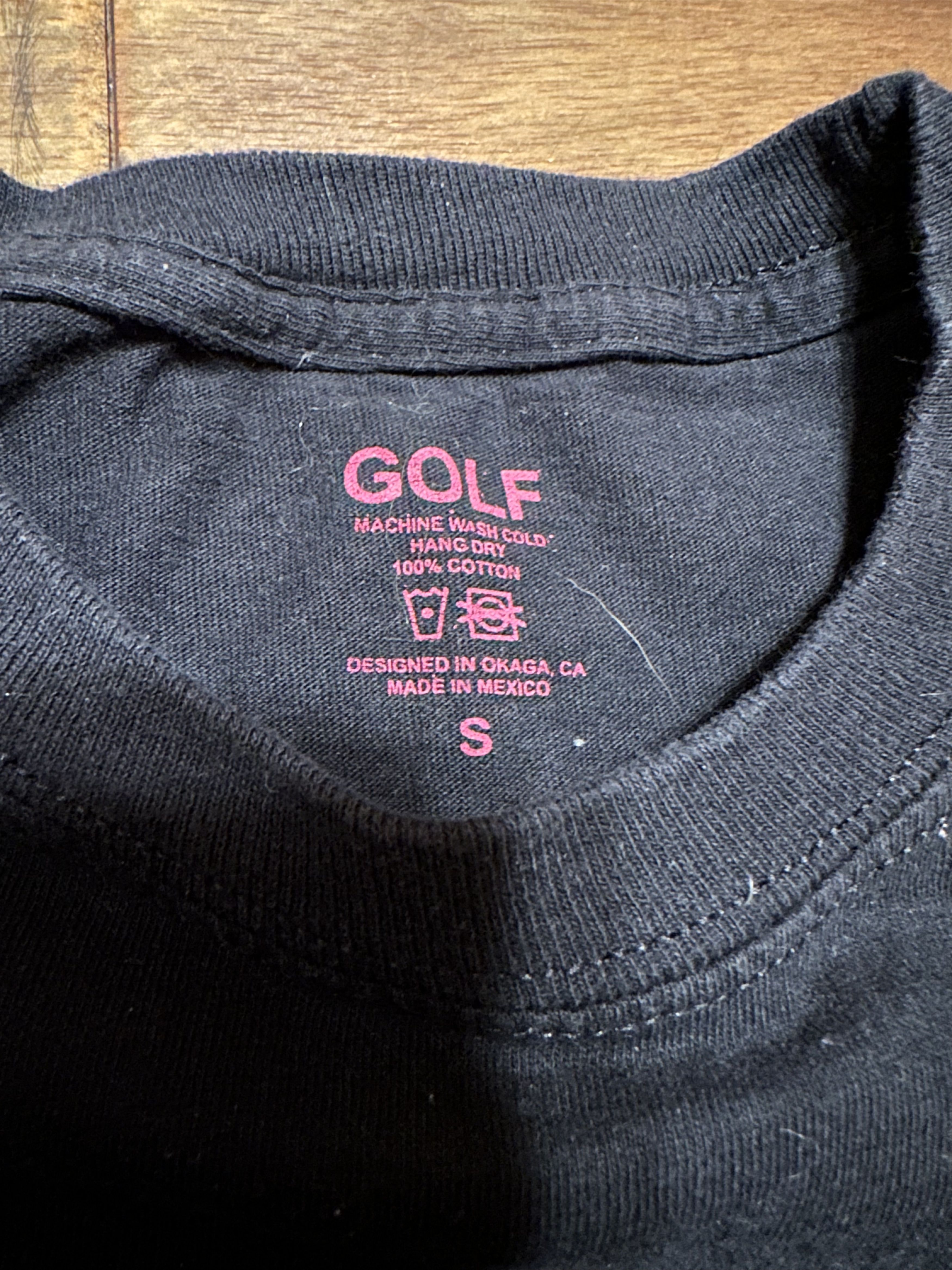 Golf Wang Long Sleeve with Arm Logo Printing - Black, Small Size US S / EU 44-46 / 1 - 3 Thumbnail