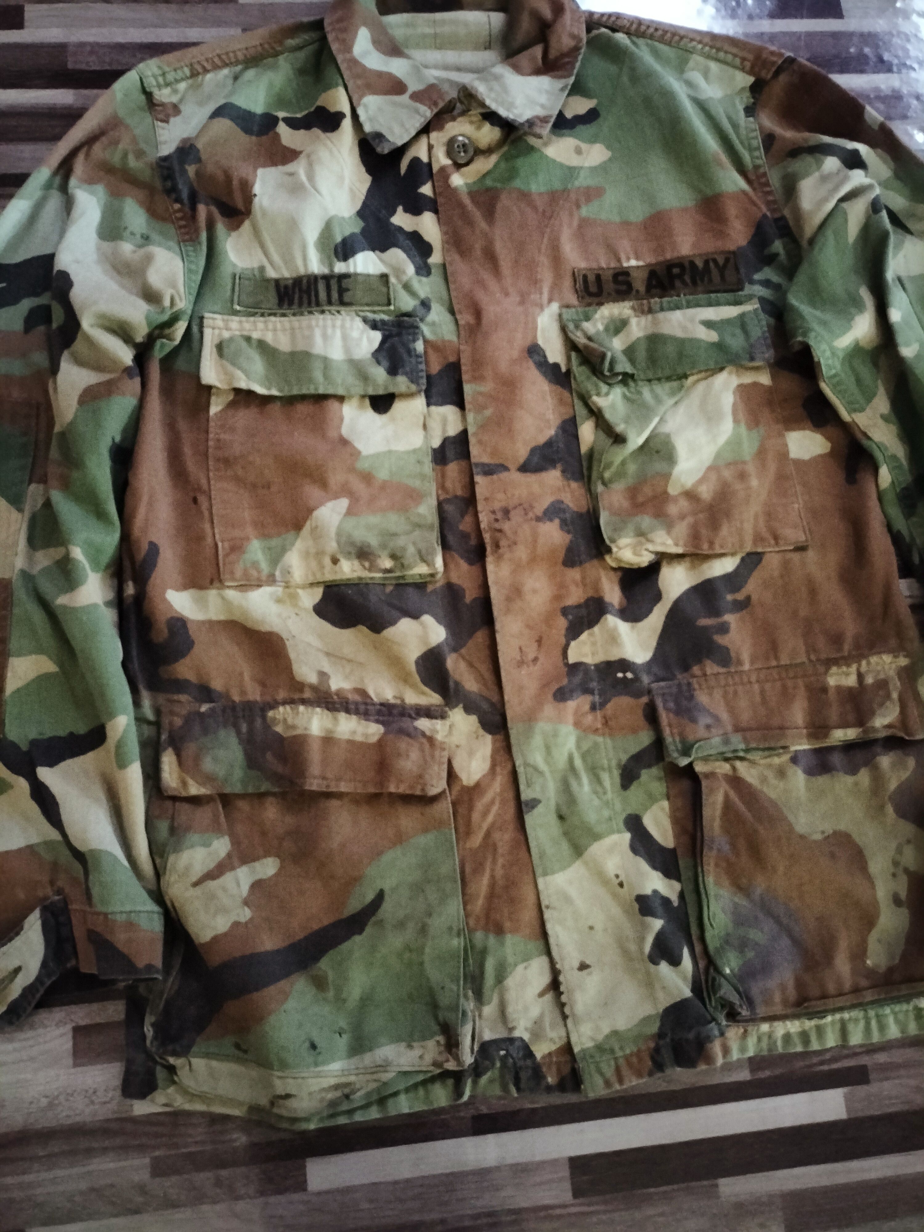 Vintage Vintage USMC Military Jacket Camouflage Usa Size US M / EU 48-50 / 2 - 6 Thumbnail