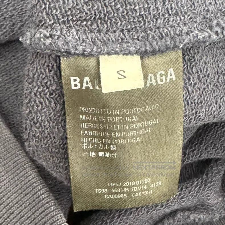 Balenciaga Balenciaga Navy Coke Hoodie Size US S / EU 44-46 / 1 - 4 Thumbnail