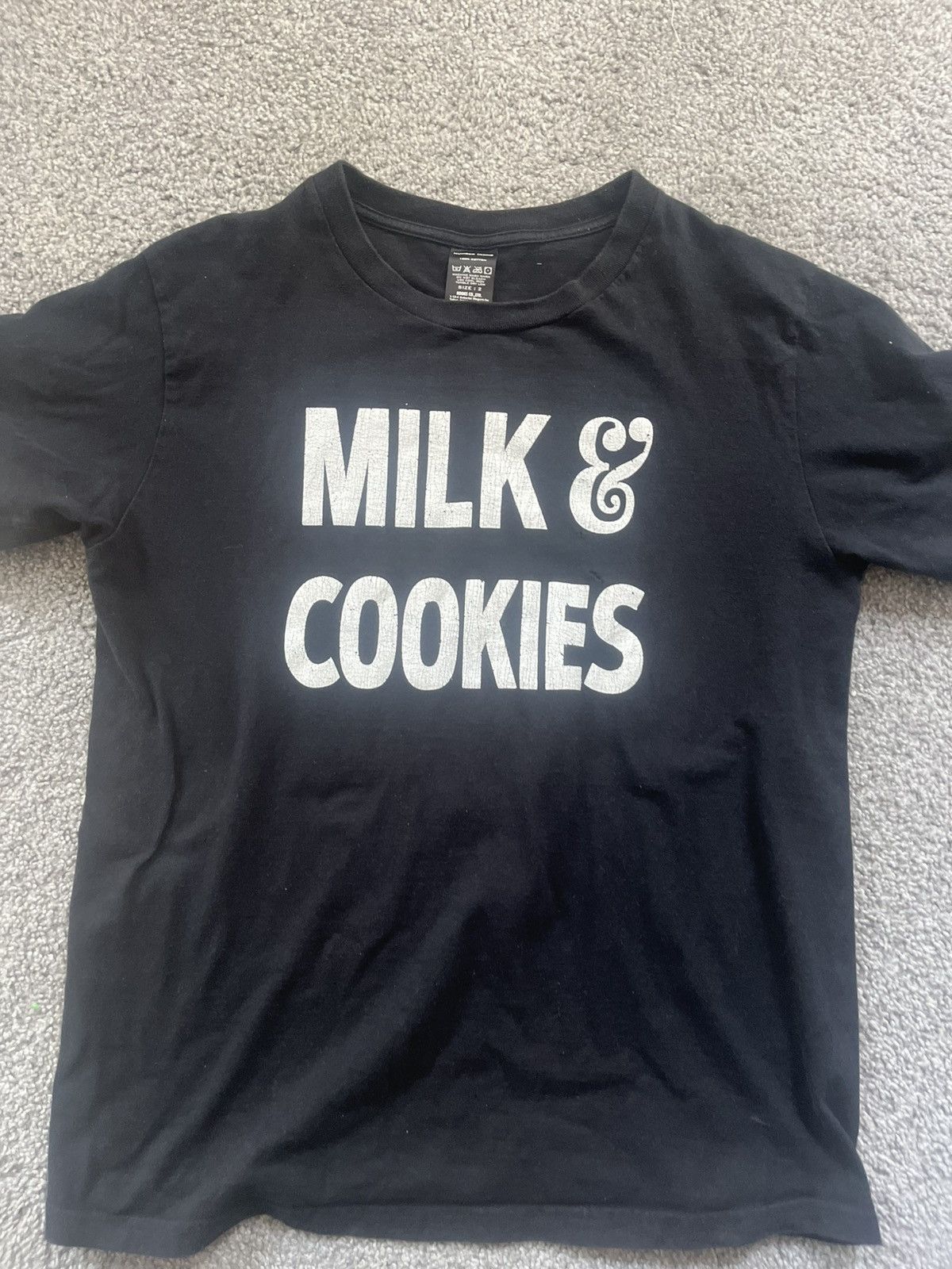 未使用】ナンバーナイン メッシュキャップ MILK COOKIES ブラック