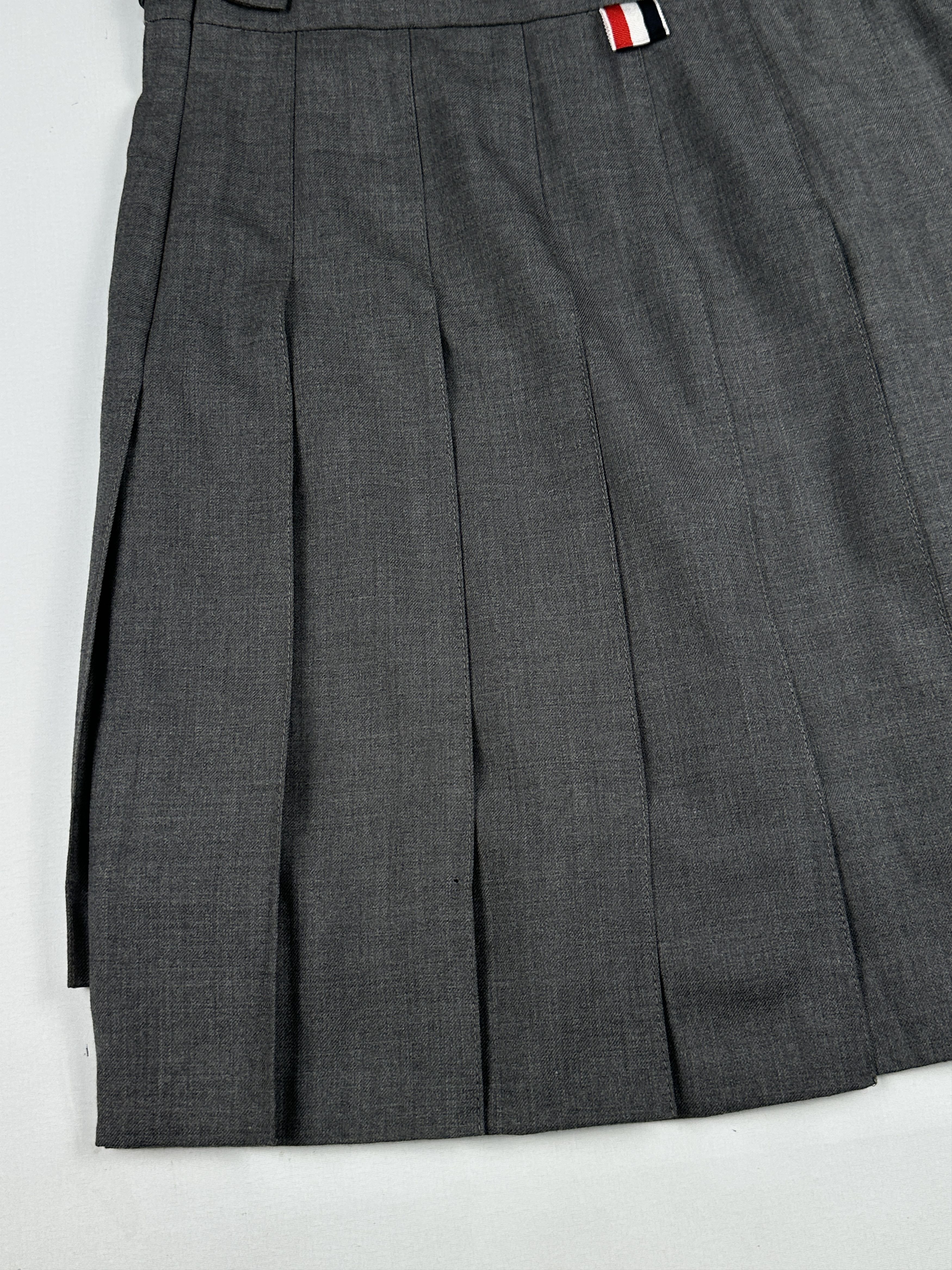 Thom Browne RWB Tab Pleated Mini Skirt Size 27" / US 4 / IT 40 - 9 Thumbnail