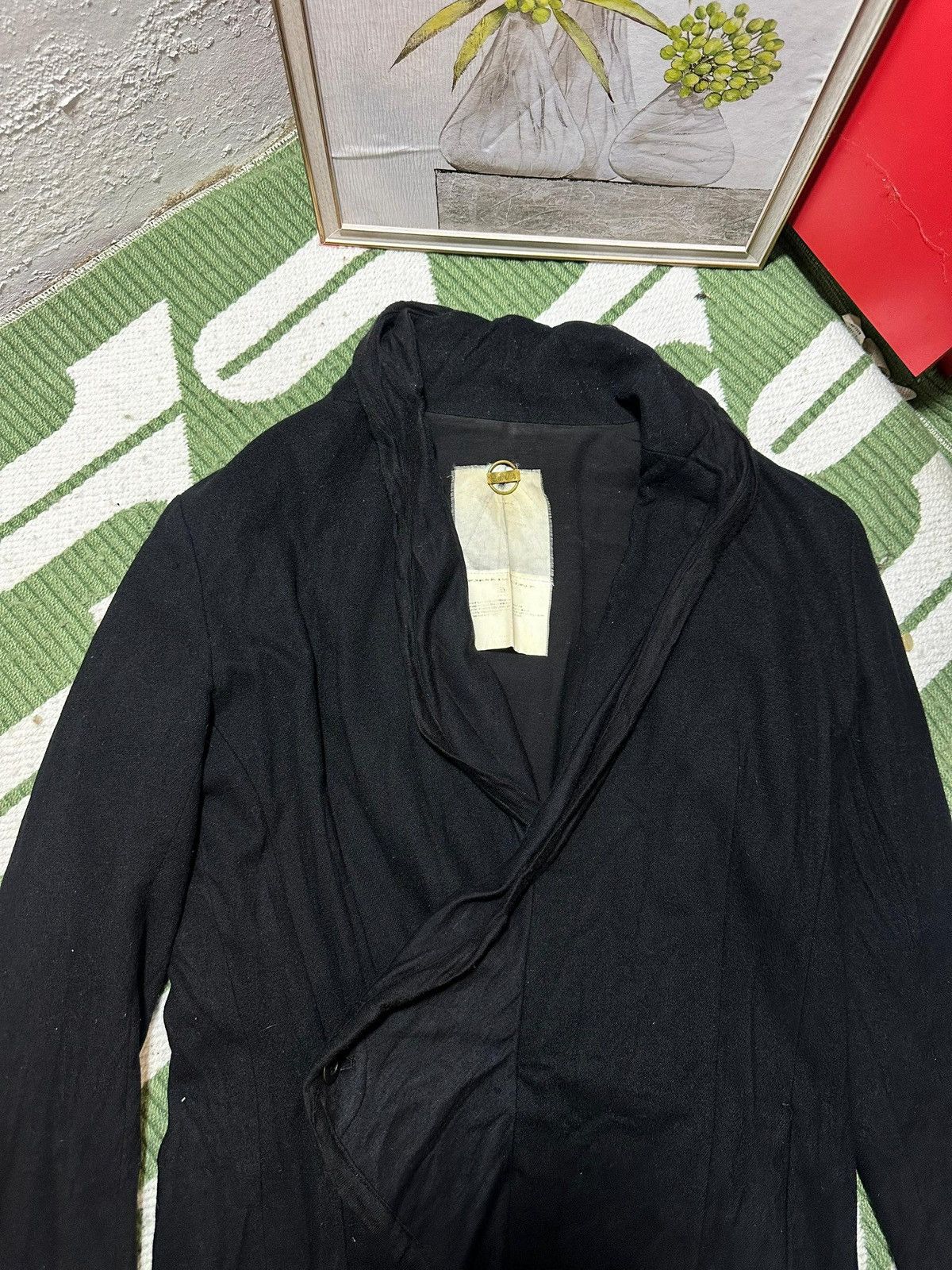 SIVA SIVA SS18 BLack Wool Jacket Size US M / EU 48-50 / 2 - 2 Thumbnail