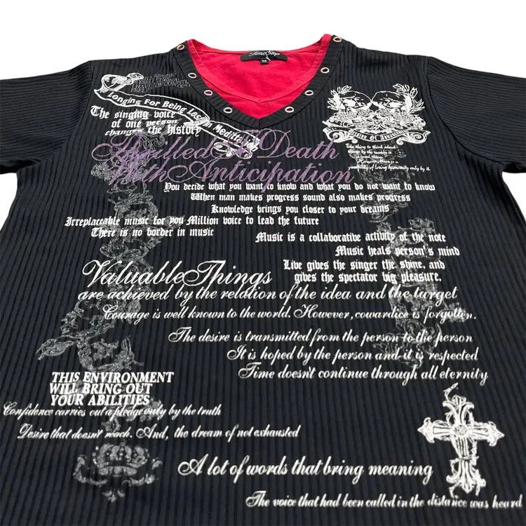14th Addiction Y2K Poem Time Step Ifsixwasnine Seditionaries Tee Size US M / EU 48-50 / 2 - 3 Thumbnail