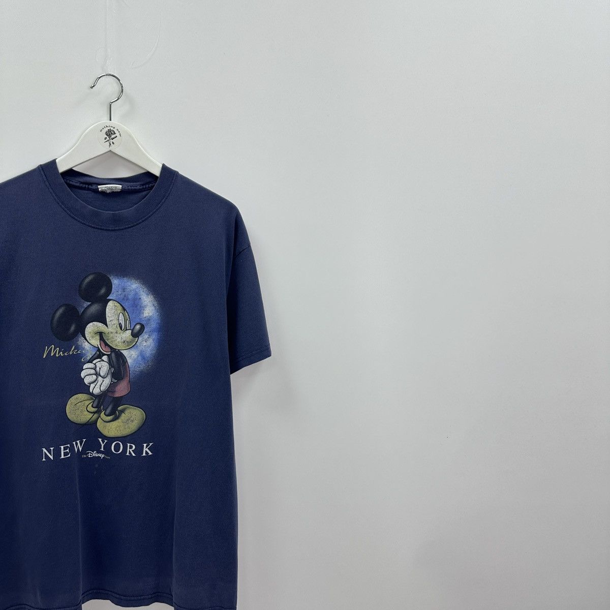 Disney Vintage 90s Disney Mickey Mouse New York Washed tee y2k hype Size US L / EU 52-54 / 3 - 2 Thumbnail