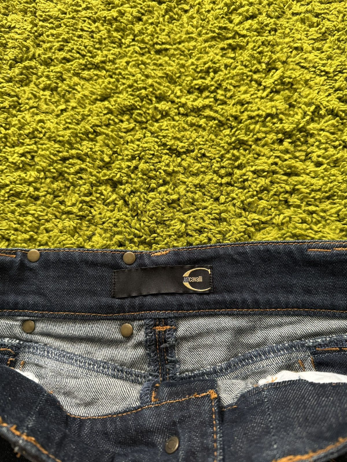 Just Cavalli × Roberto Cavalli Just Cavalli NWT denim mini skirt Y2K style Size 28" / US 6 / IT 42 - 4 Thumbnail