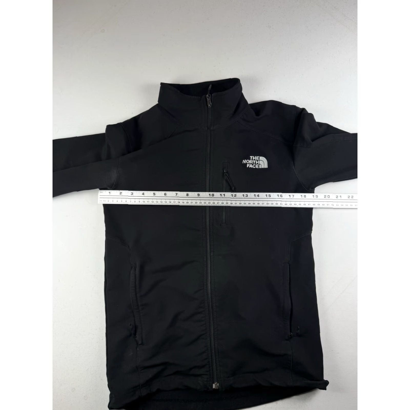 The North Face The North Face Men's Jacket XS Black Windbreaker Softshell Zip Stand-Up Collar Regular Fit Size US XS / EU 42 / 0 - 3 Thumbnail