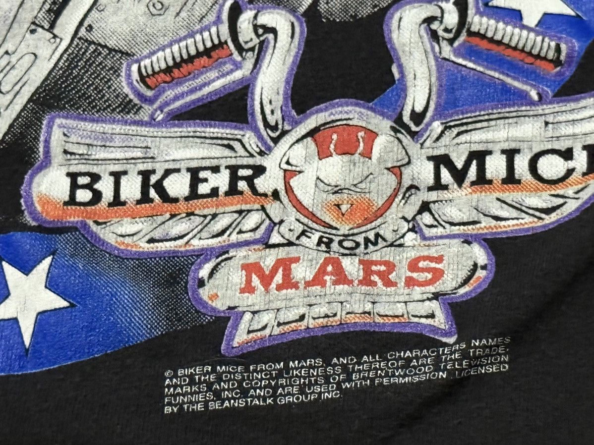 Vintage Vintage 90s Biker Mice from Mars Rock N Ride T Shirt Size US M / EU 48-50 / 2 - 10 Thumbnail