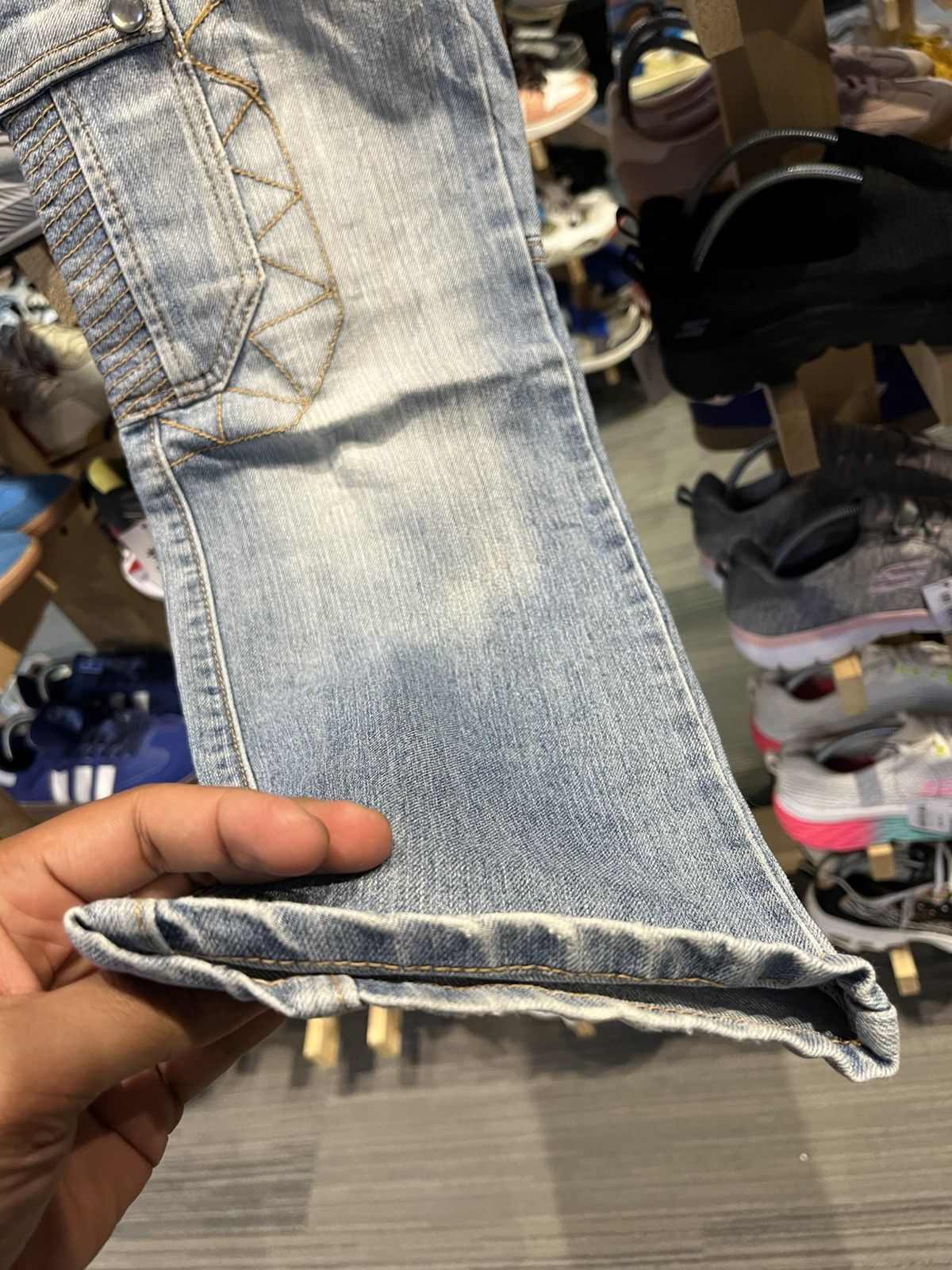 Japanese Brand × Vintage Vintage Jeans De Art Distressed Multi Pocket Size US 31 - 13 Thumbnail