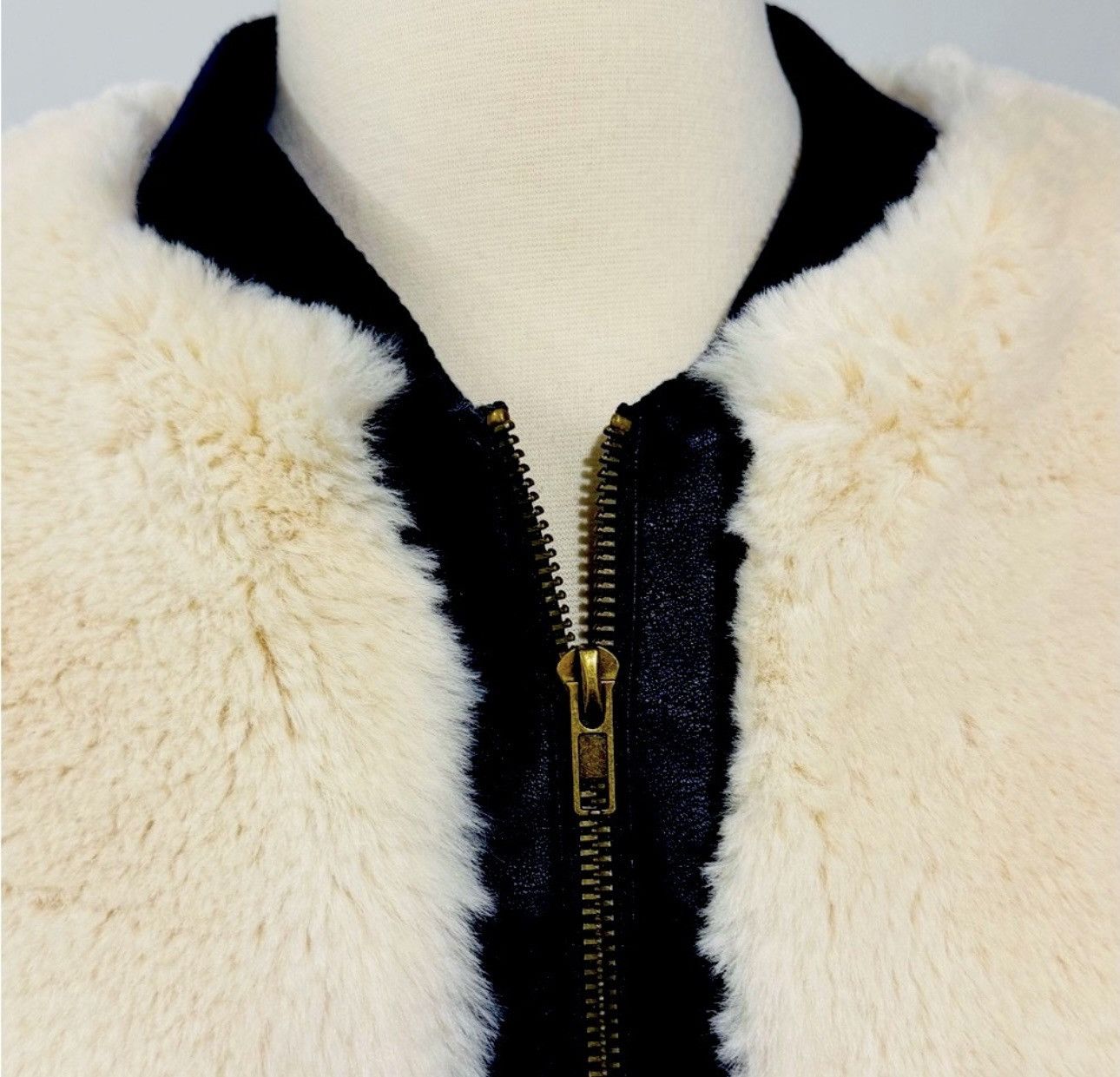 Other SUGARLIPS FAUX SHERPA BOMBER JACKET Size XS / US 0-2 / IT 36-38 - 5 Thumbnail