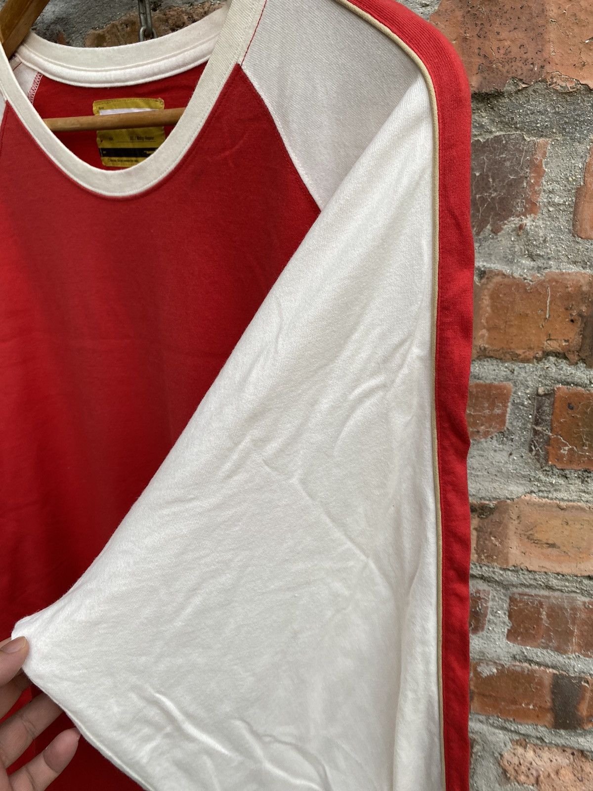 Swagger 2002 Swagger Red Raglan LS Size US XXL / EU 58 / 5 - 7 Thumbnail