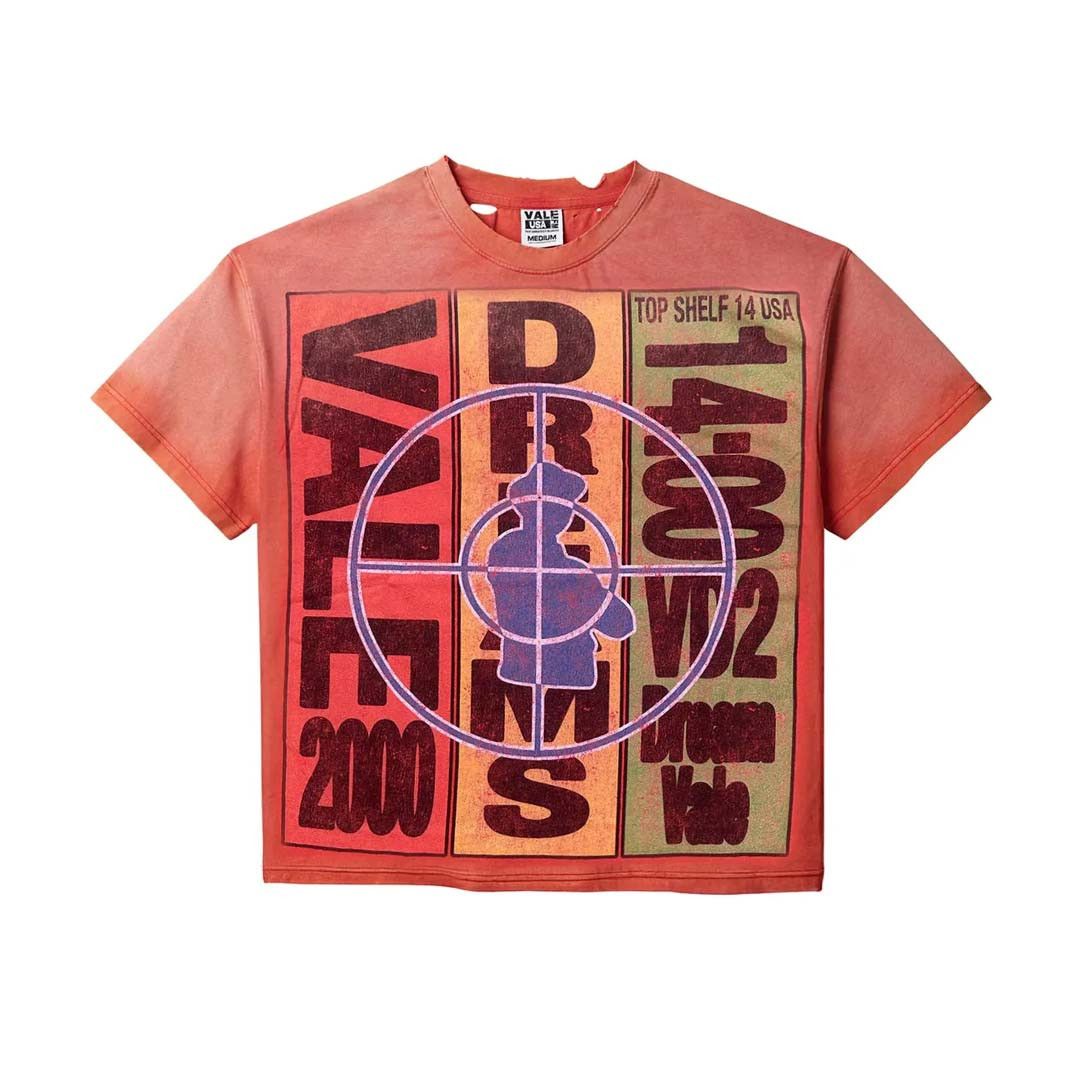 Vale Forever Shooting Range Tee Faded Red Size US XL / EU 56 / 4 - 1 Thumbnail