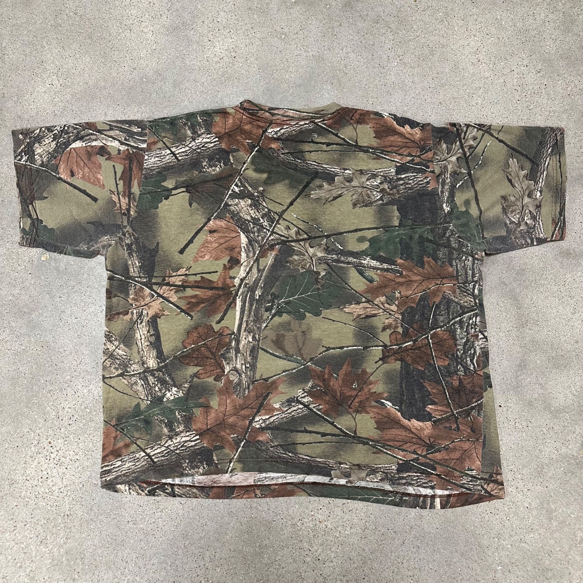 Vintage Vintage Highland Timber Camo Pocket Shirt Size US XL / EU 56 / 4 - 2 Thumbnail