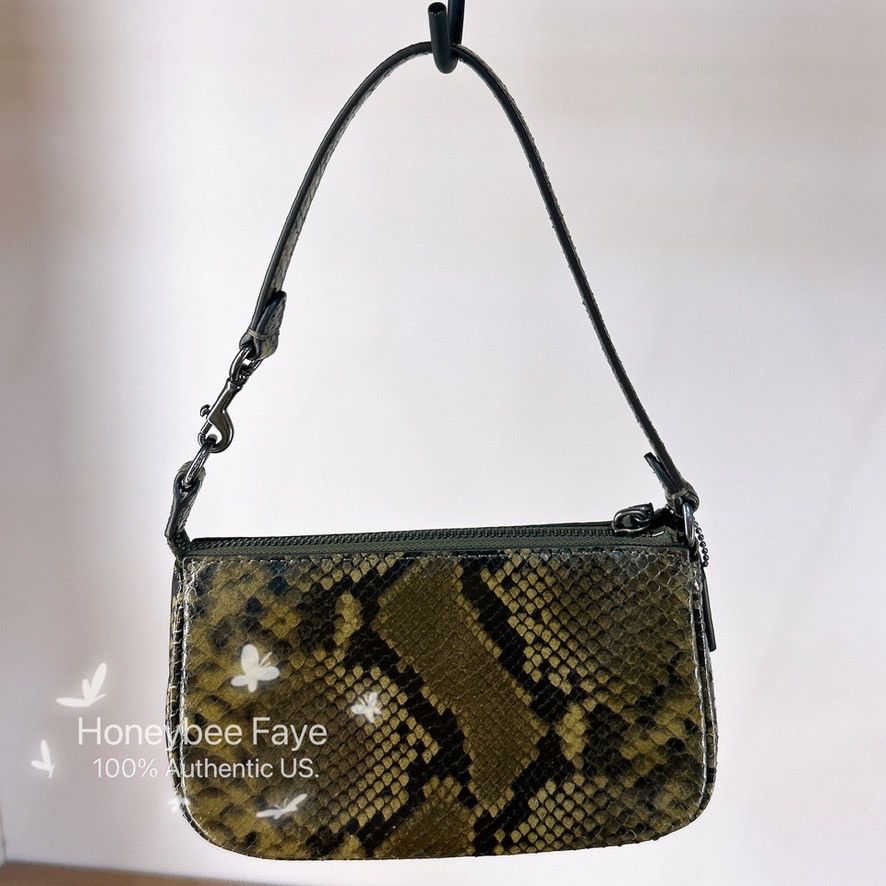 Coach Nolita 19 With Snake Print CCF62 Size ONE SIZE - 2 Thumbnail