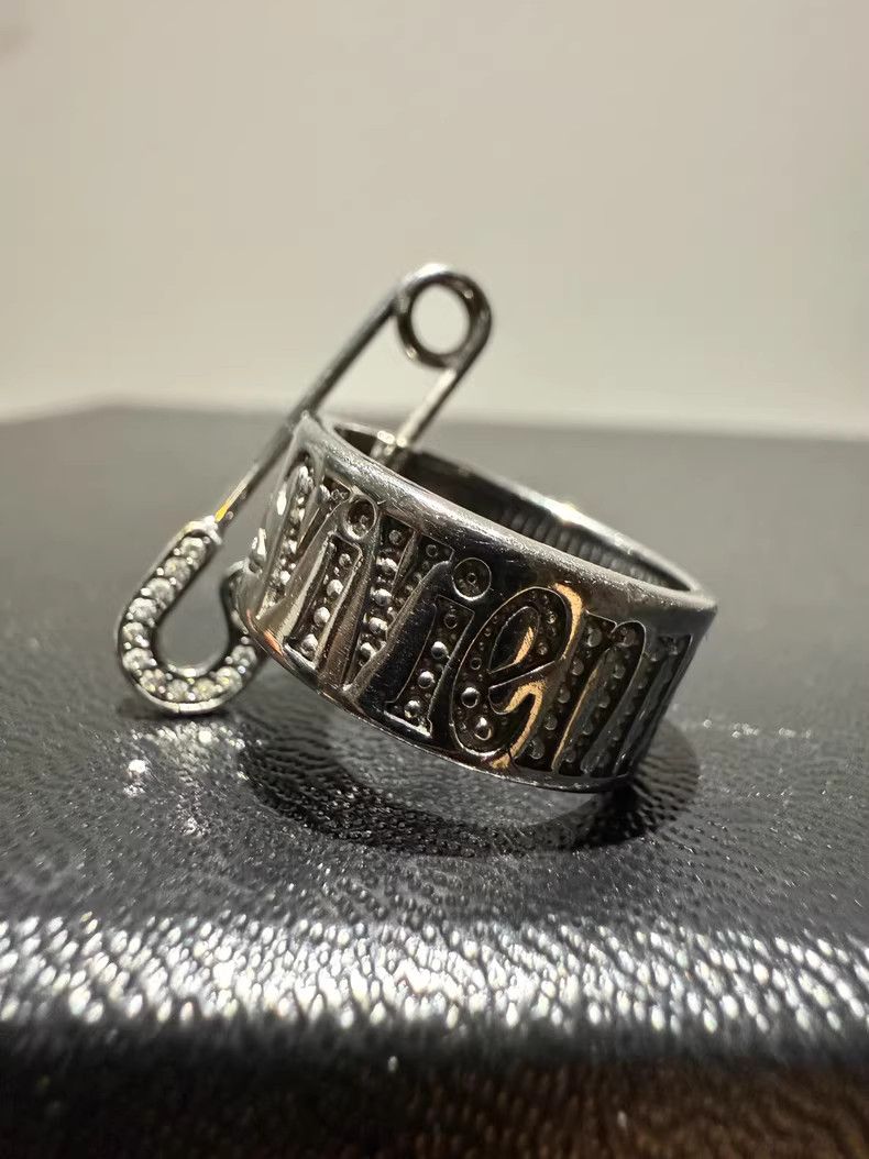 Vivienne Westwood Vivienne Westwood Silver Safety Pin Ring - dmc Size ONE SIZE - 2 Thumbnail