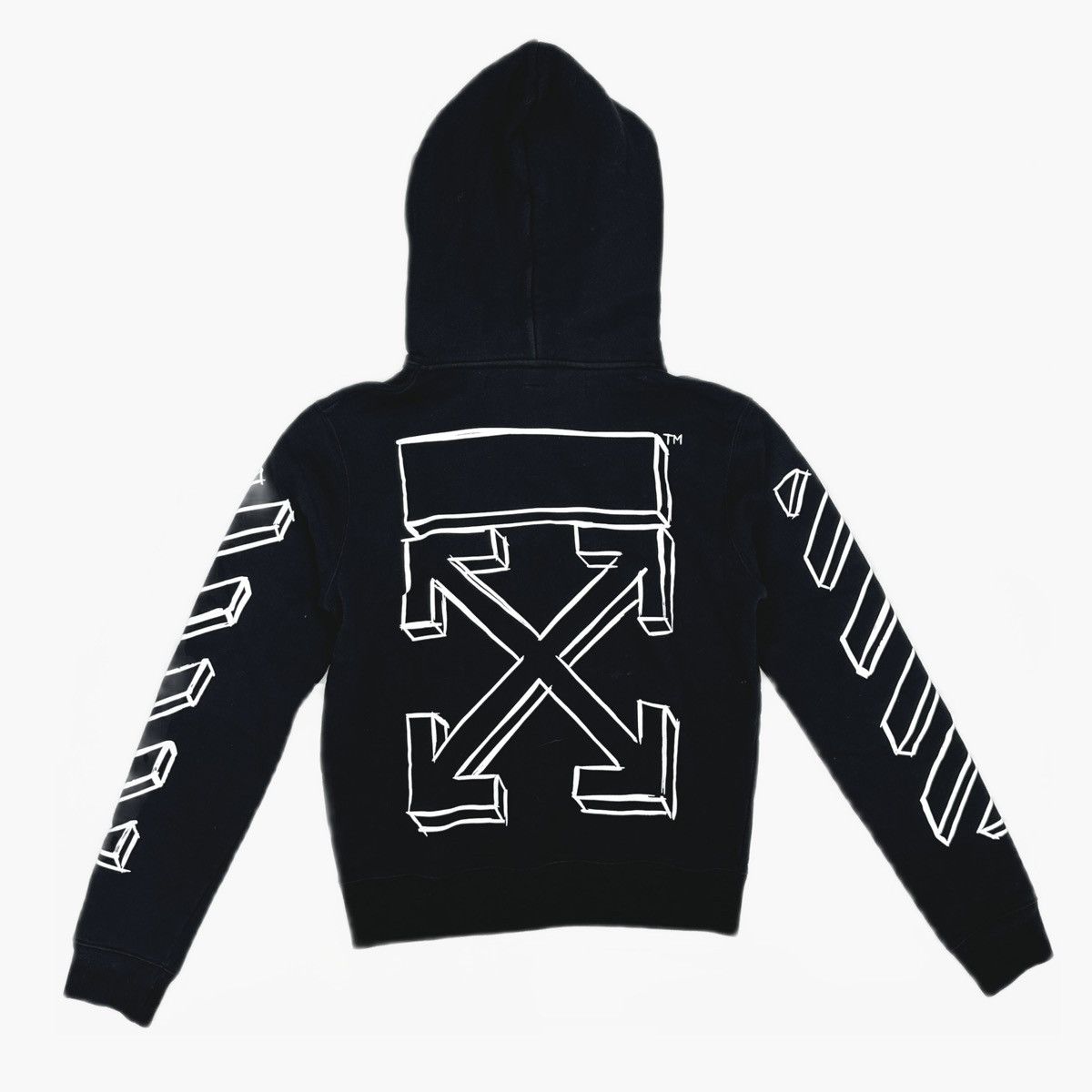 Off-White Off-White Marker Arrows hoodie Size US XS / EU 42 / 0 - 1 Thumbnail