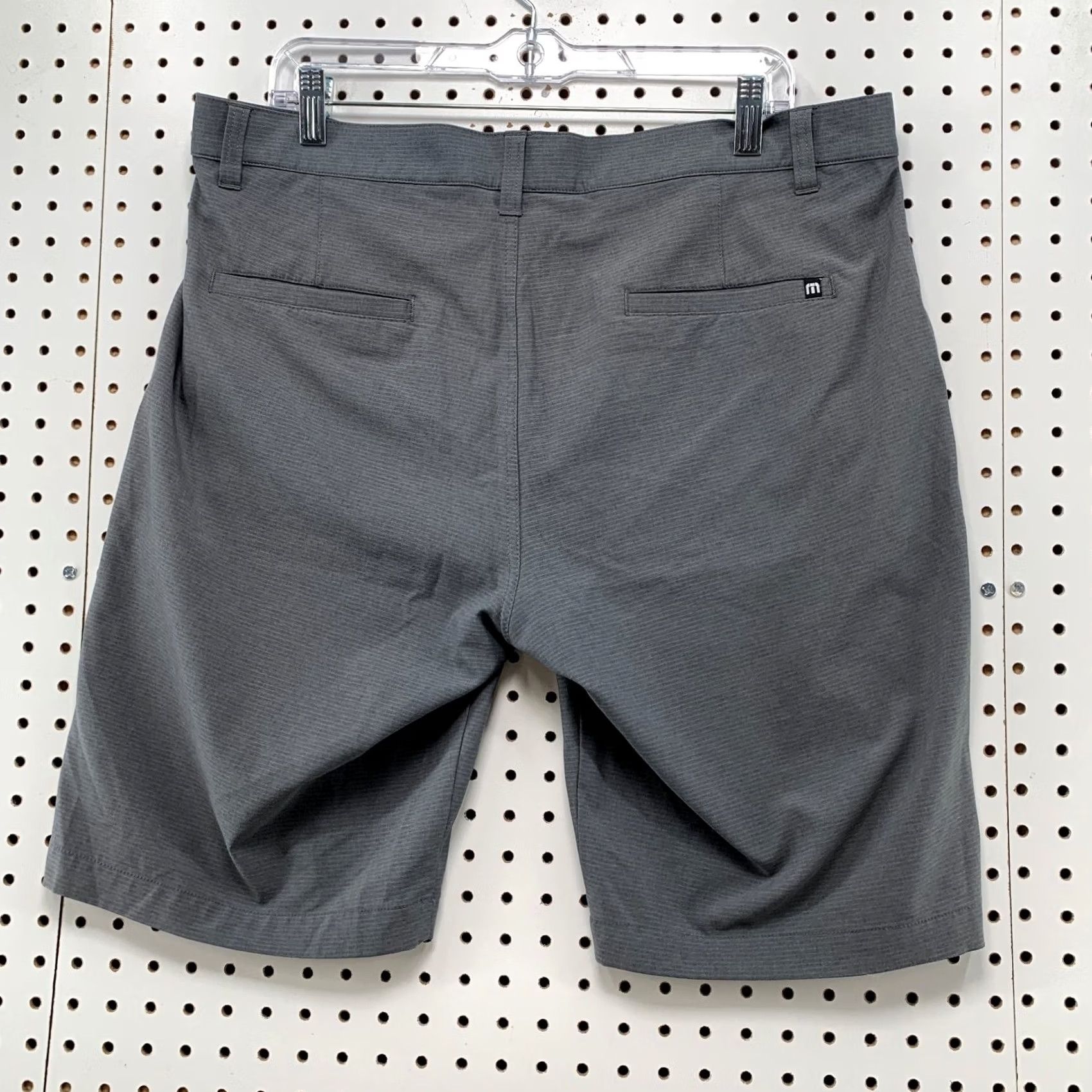 TravisMathew Travis Mathew Golf Chino Shorts Mens 36 Gray Preppy Active 38x10.5 Casual Size US 36 / EU 52 - 2 Thumbnail
