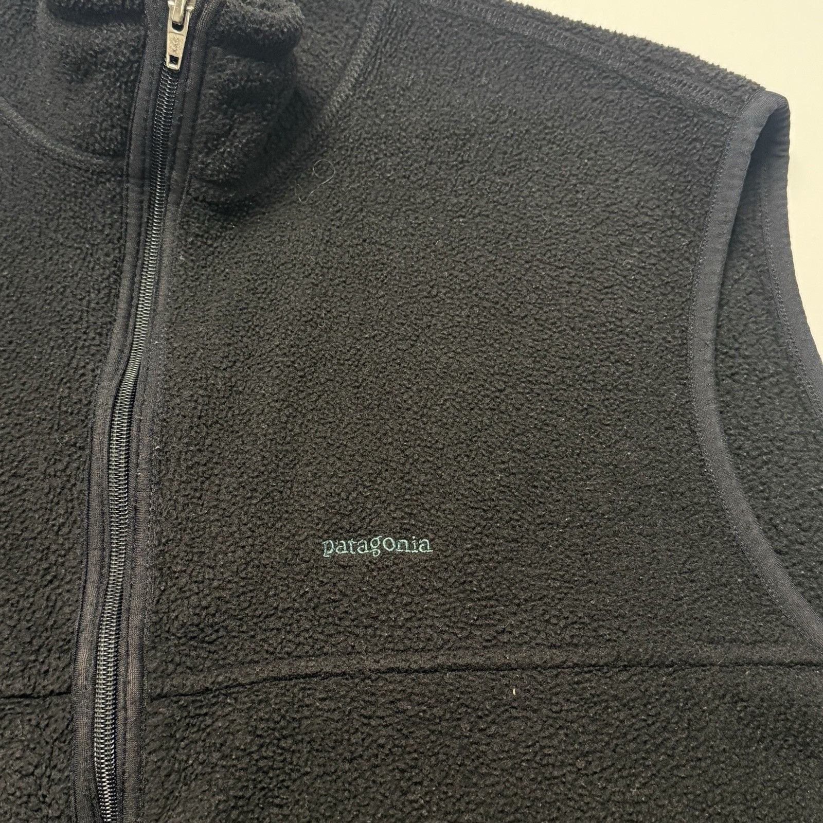 Patagonia Vintage Patagonia Synchilla Vest Mens XL Black Fleece Full Z Size US XL / EU 56 / 4 - 7 Thumbnail