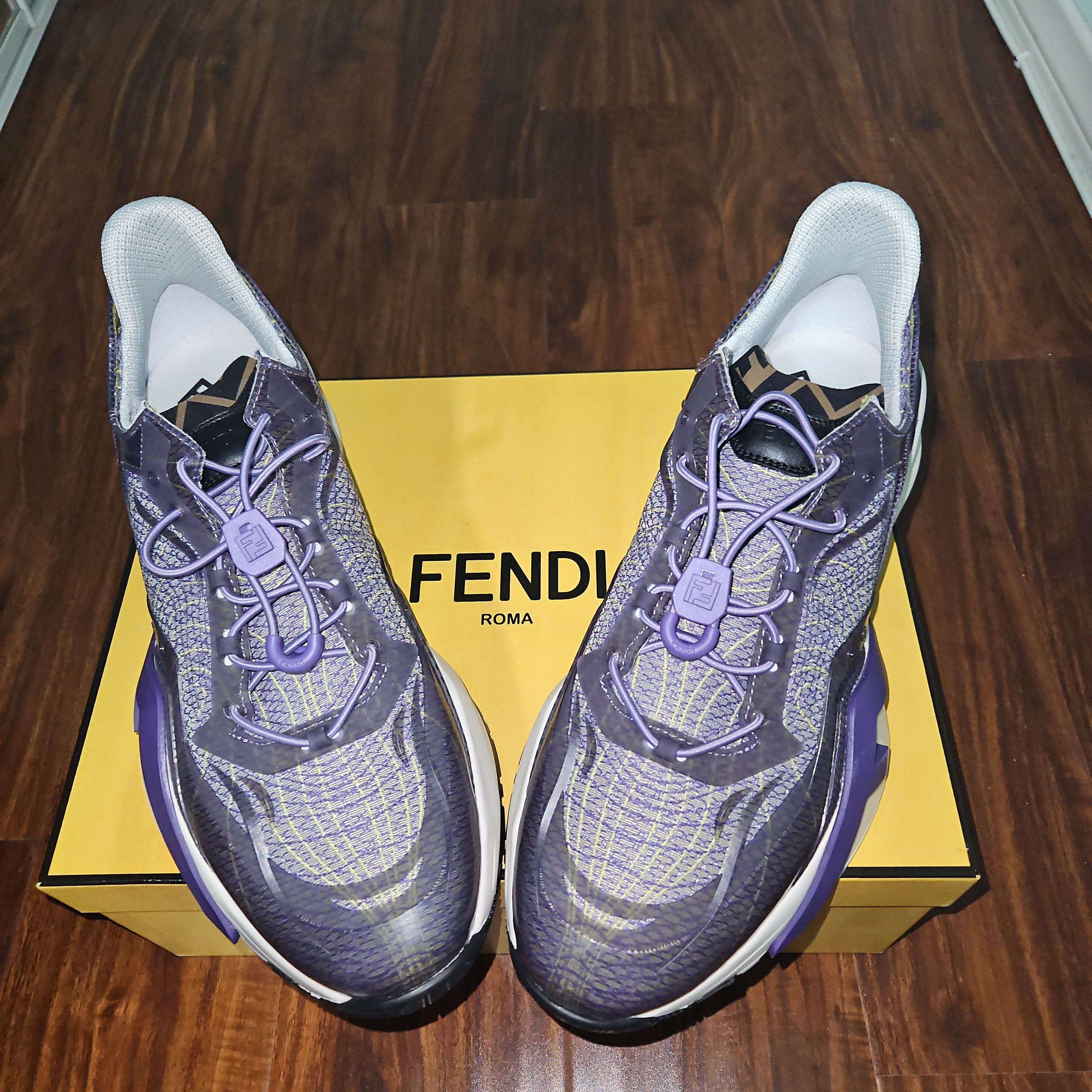 Fendi Fendi Flow Nylon Low Top Size US 12 / EU 45 - 1 Thumbnail