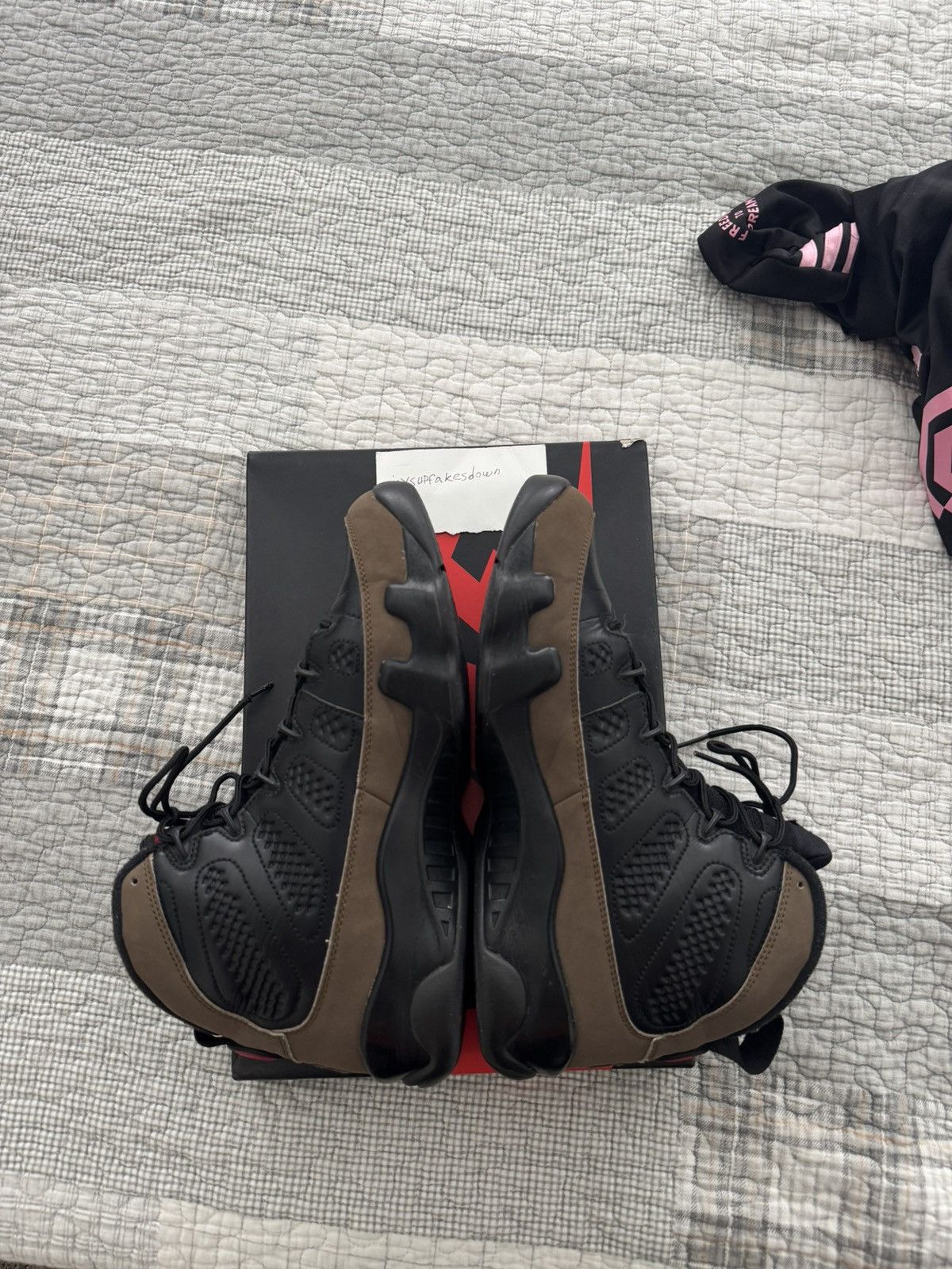 Jordan Brand Air Jordan Retro 9 Olive 2012 Size 9 Size US 9 / EU 42 - 2 Thumbnail