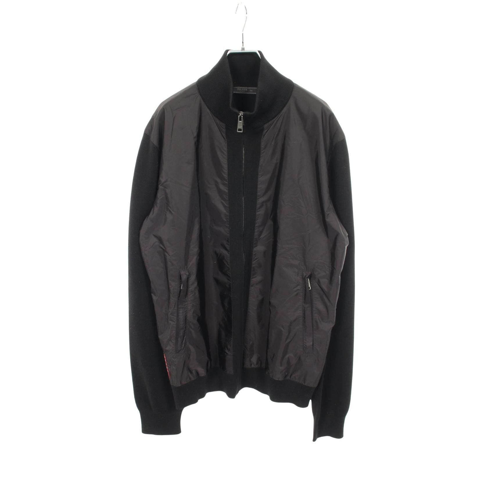 Prada Prada Prada Wool Nylon Jacket Textile Outerwear DUTY FREE for USA Size ONE SIZE - 1 Thumbnail