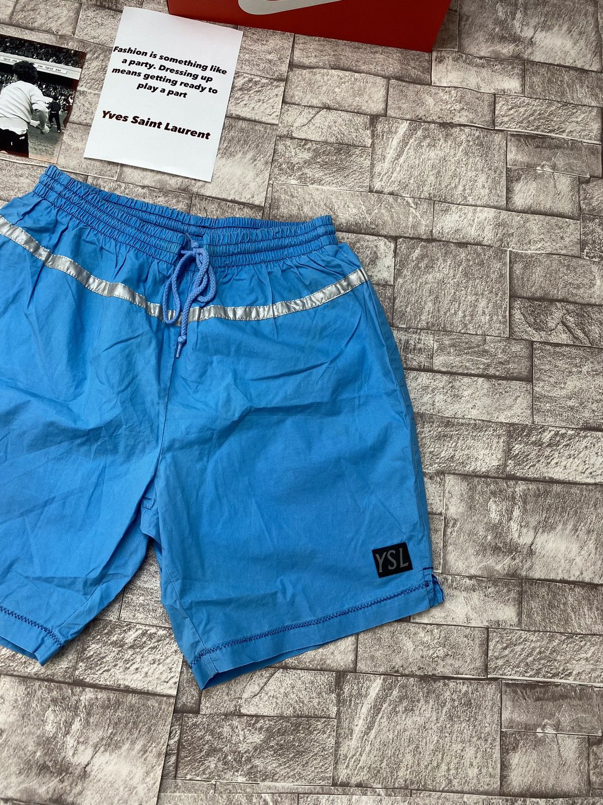 Vintage × Yves Saint Laurent Yves Saint Laurent Vintage Nylon Reflective style M Size US 32 / EU 48 - 3 Thumbnail
