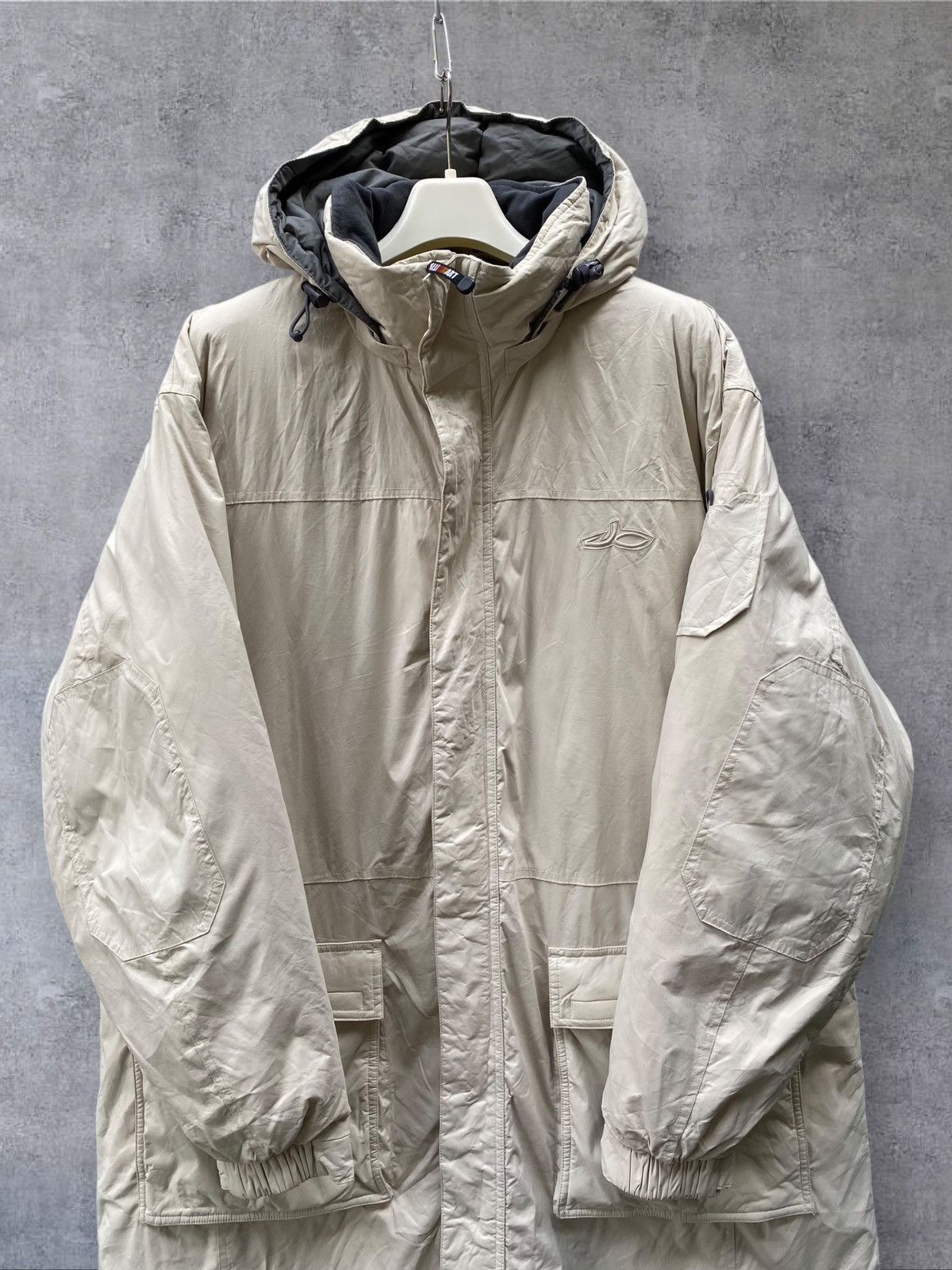 Japanese Brand × Sports Specialties Rare 90s Jackie Chan x Mitsubishi Ralliart Down Parka Jacket Size US XXL / EU 58 / 5 - 2 Thumbnail