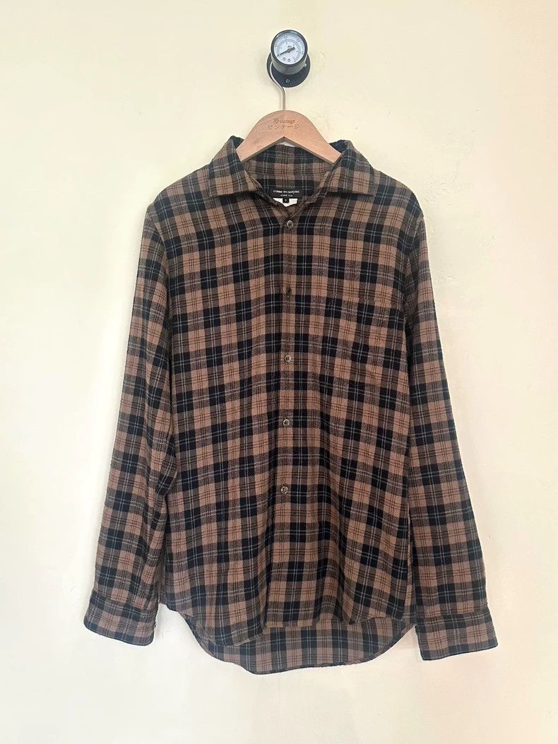 Comme Des Garcons Flannel check shirt