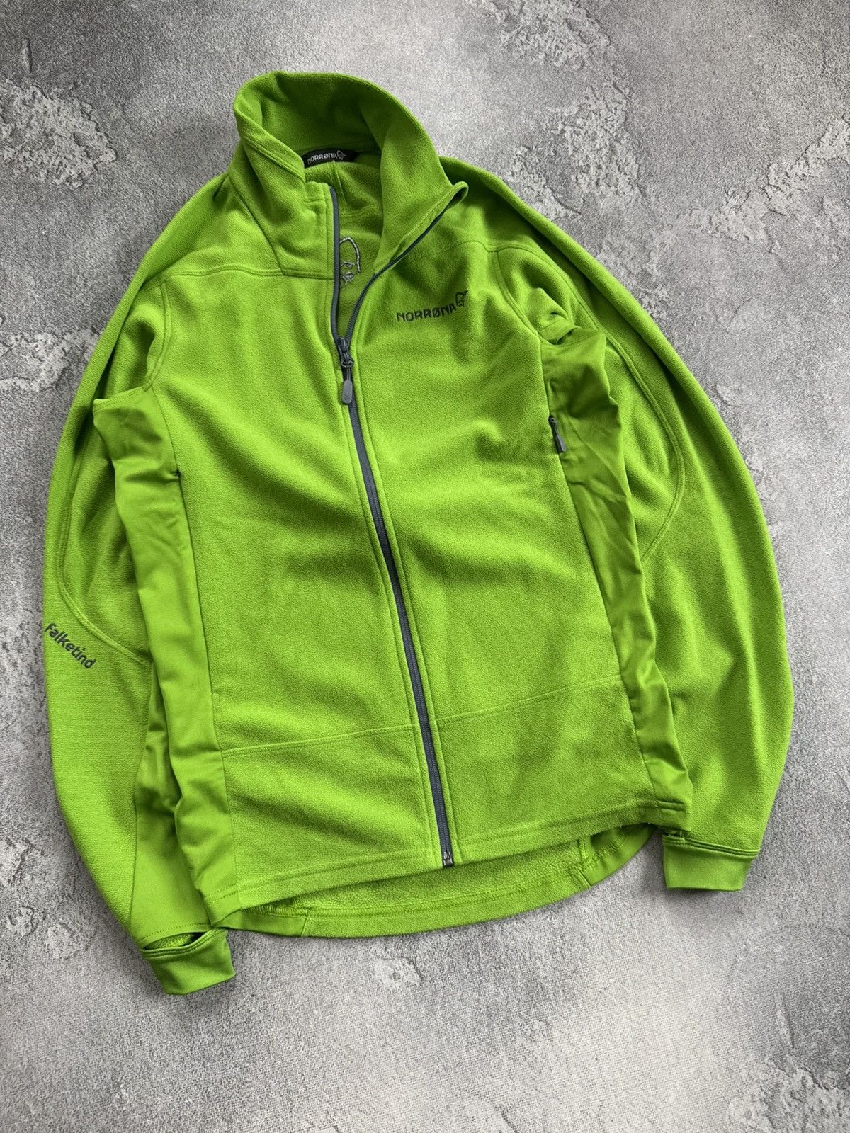 Norrona Norrona S/size falketing warm jacket zip fleece outdoor Size US S / EU 44-46 / 1 - 3 Thumbnail