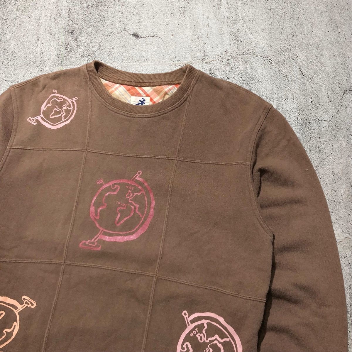 Hai Sporting Gear Vintage Issey Miyake Hai Sporting Gear Brown Crewneck Size US L / EU 52-54 / 3 - 2 Thumbnail