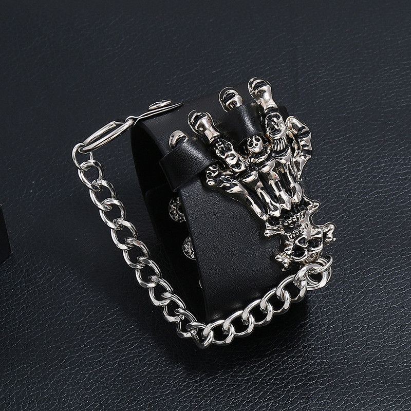 Japanese Brand Metal punk chain Bracelet Size ONE SIZE - 3 Thumbnail