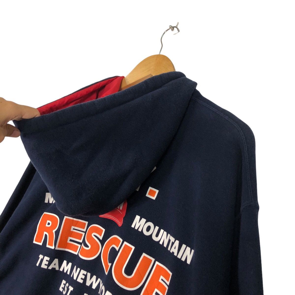 Japanese Brand × Vintage Rare Marine Team New Yowker Hoodie Sweatshirt Medium #A3 Size US M / EU 48-50 / 2 - 9 Thumbnail