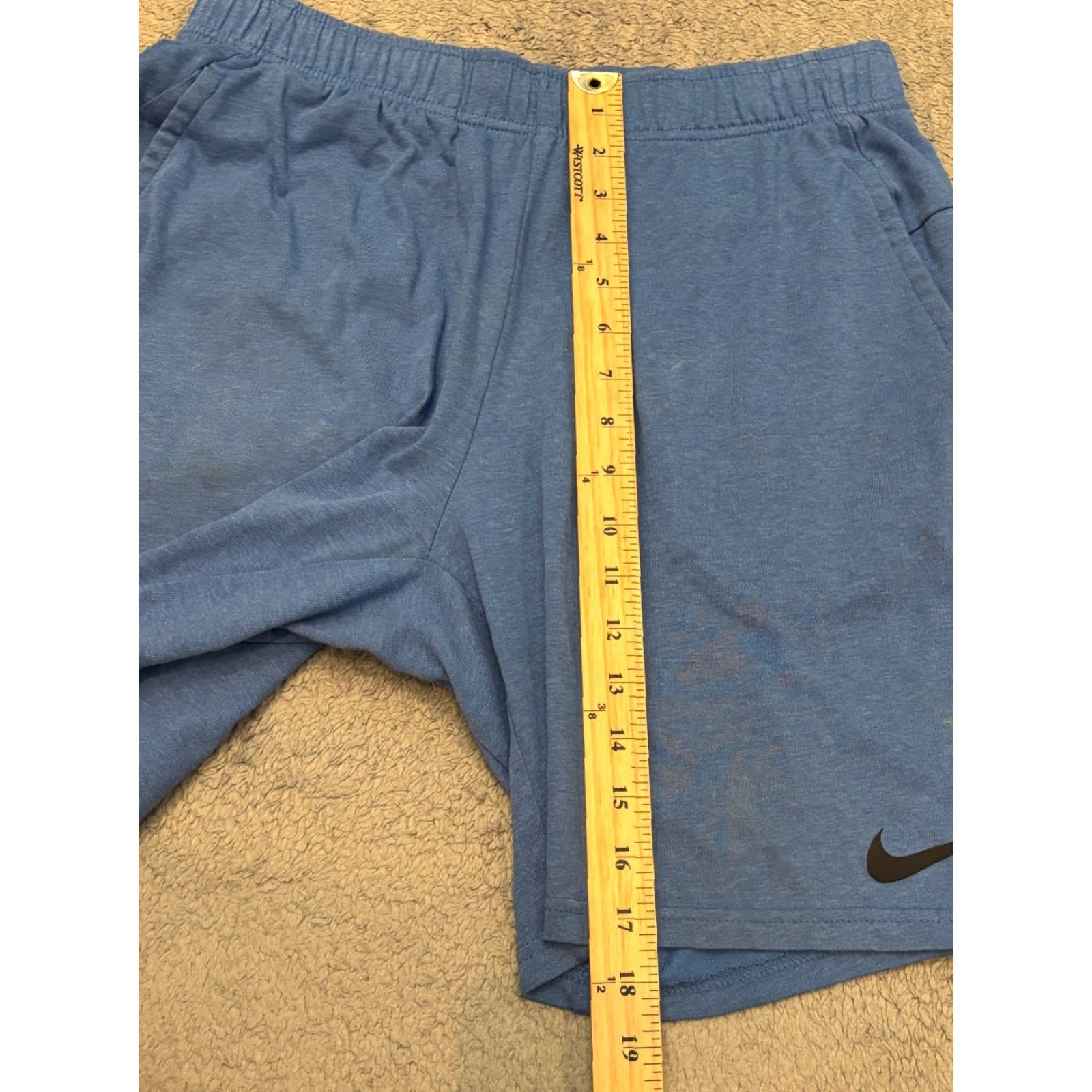 Nike Nike Dri-Fit Training Shorts Mens Medium Royal Blue Active Gym CJ2044-456 Size US 31 - 5 Thumbnail