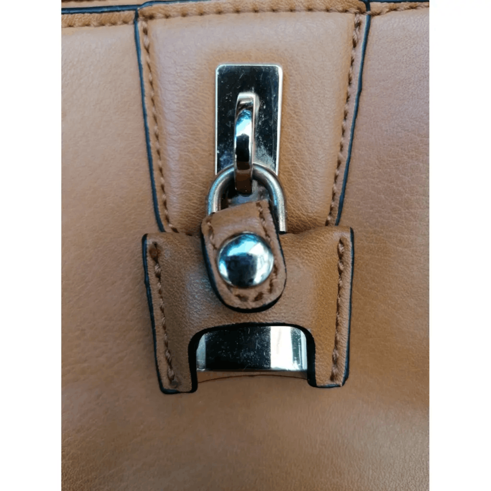 Other David Jones Tan Handbag – Structured Design, Used Condition Size ONE SIZE - 8 Thumbnail